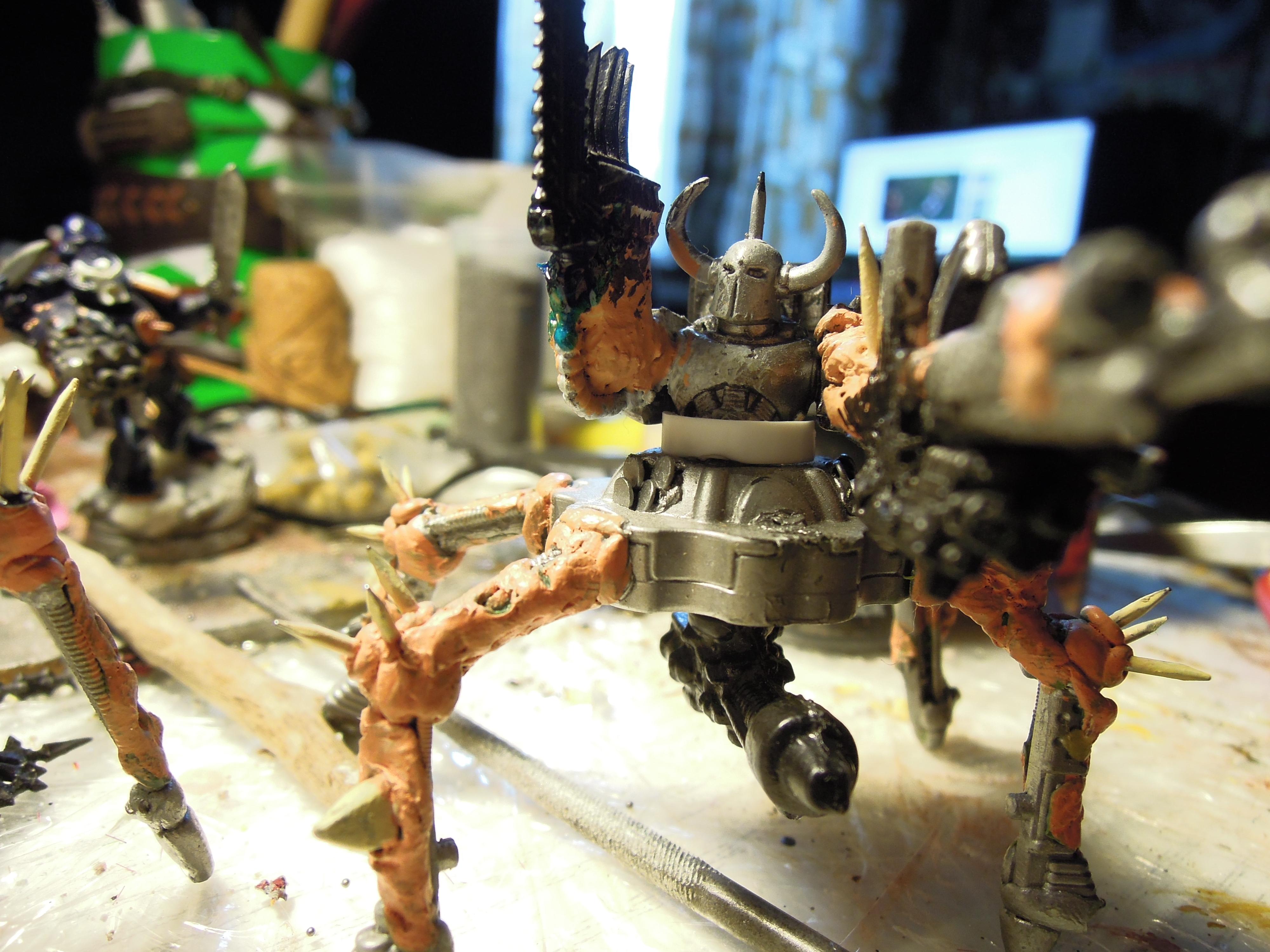 Centaur, Chain Fist, Chaos, Chaos Space Marines, Chaos Undivided, Conversion, Heavy Support, Heresy, Heretic Astartes, Infantry, Iron Warriors, Iron Within, Iron Without!, Kitbash, Lightning Claw, Obliterators, Scratch Build, Traitor Legions, Warhammer 40,000, Work In Progress
