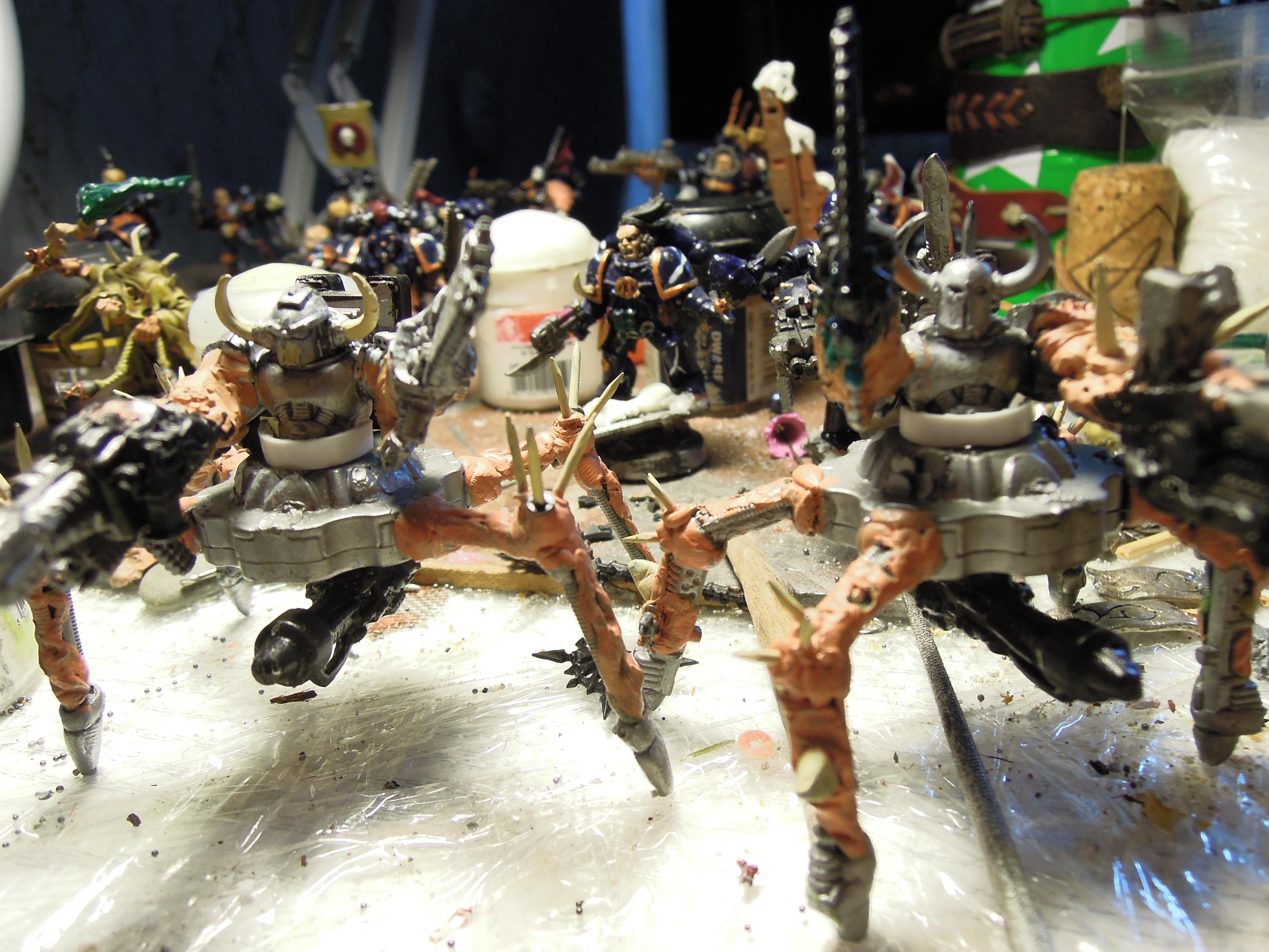 Centaur, Chaos, Chaos Space Marines, Chaos Undivided, Conversion, Heavy Support, Heresy, Heretic Astartes, Infantry, Iron Warriors, Iron Within, Iron Without!, Kitbash, Obliterators, Scratch Build, Traitor Legions, Warhammer 40,000, Work In Progress