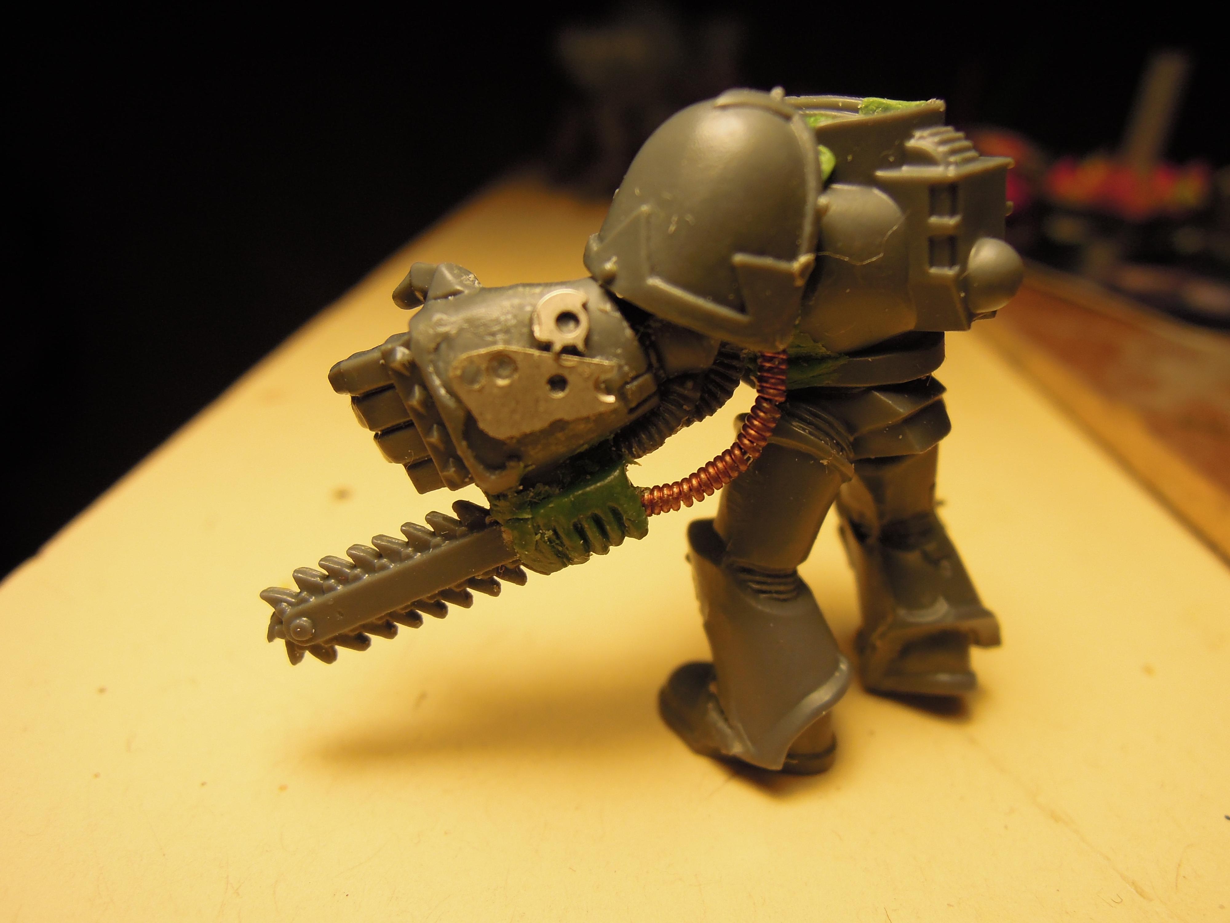 Chain Fist, Chaos, Chaos Space Marines, Chaos Undivided, Conversion, Havoc, Heresy, Heretic Astartes, Infantry, Iron Warriors, Iron Within, Iron Without!, Kitbash, Traitor Legions, Warhammer 40,000, Work In Progress