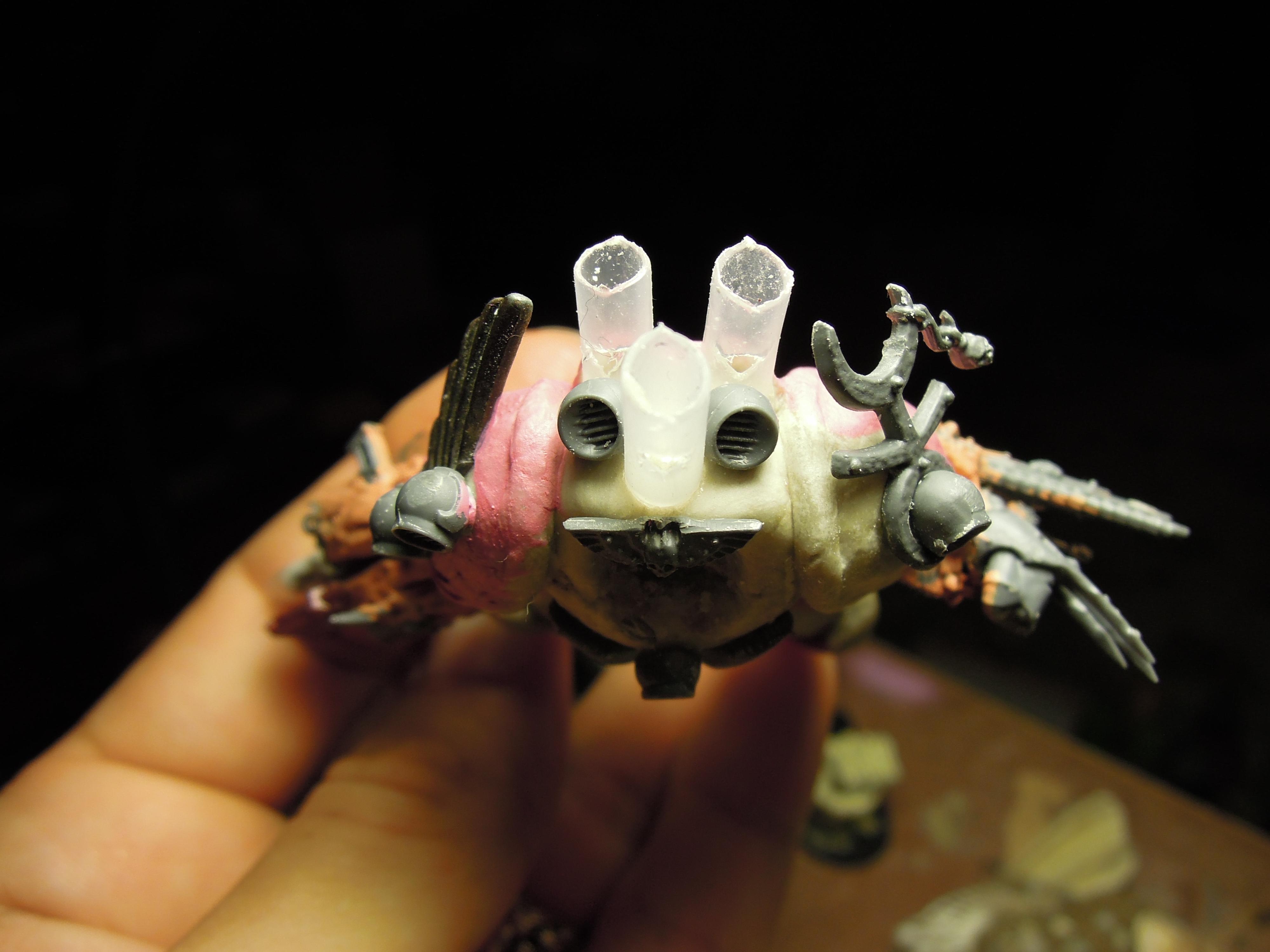Chaos, Chaos Space Marines, Conversion, Emperor's Children, Heavy Support, Heresy, Heretic Astartes, Infantry, Kitbash, Obliterators, Organ, Perfection Or Death, Scratch Build, Sculpting, Slaanesh, Technolog, Traitor Legions, Warhammer 40,000, Work In Progress