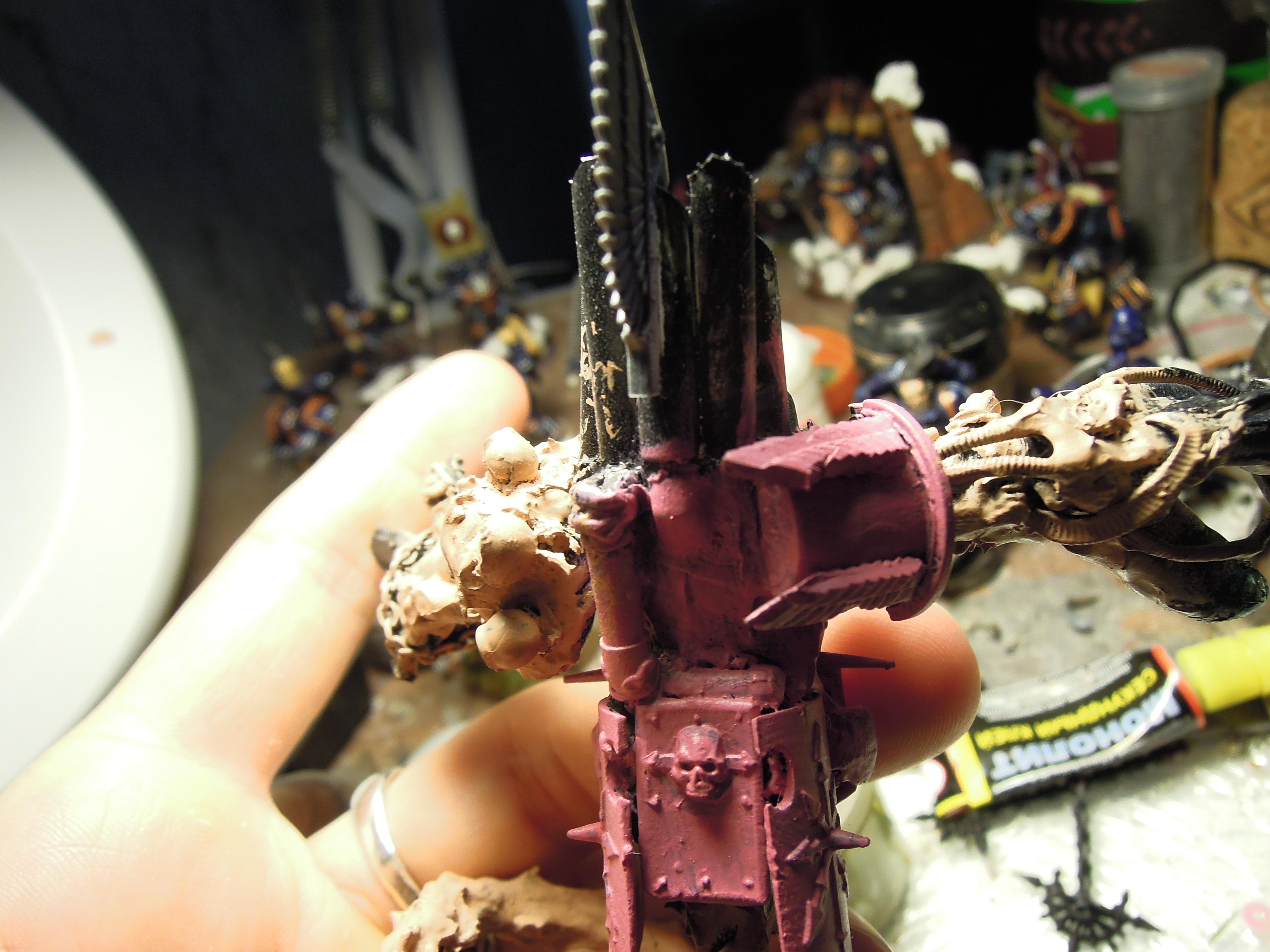 Chaos, Chaos Space Marines, Conversion, Emperor's Children, Emperor`s Children, Heavy Support, Heresy, Heretic Astartes, Infantry, Kitbash, Obliterators, Organ, Perfection Or Death, Scratch Build, Sculpting, Slaanesh, Traitor Legions, Warhammer 40,000, Work In Progress