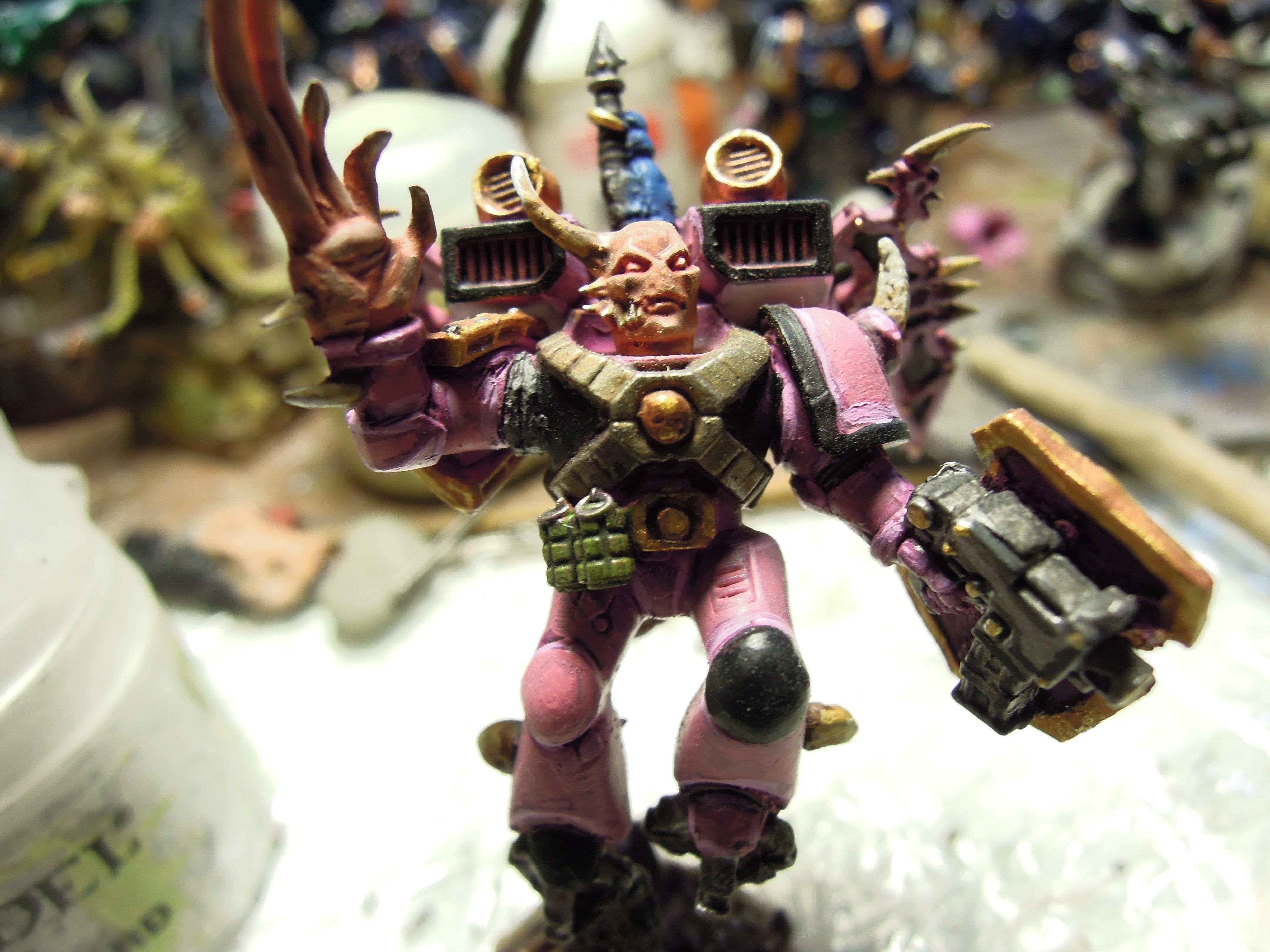 Bolt Pistol, Chaos, Chaos Space Marines, Conversion, Emperor's Children, Fast Attack, Heresy, Heretic Astartes, Kitbash, Perfection Or Death, Possessed, Raptors, Shield, Slaanesh, Traitor Legions, Warhammer 40,000