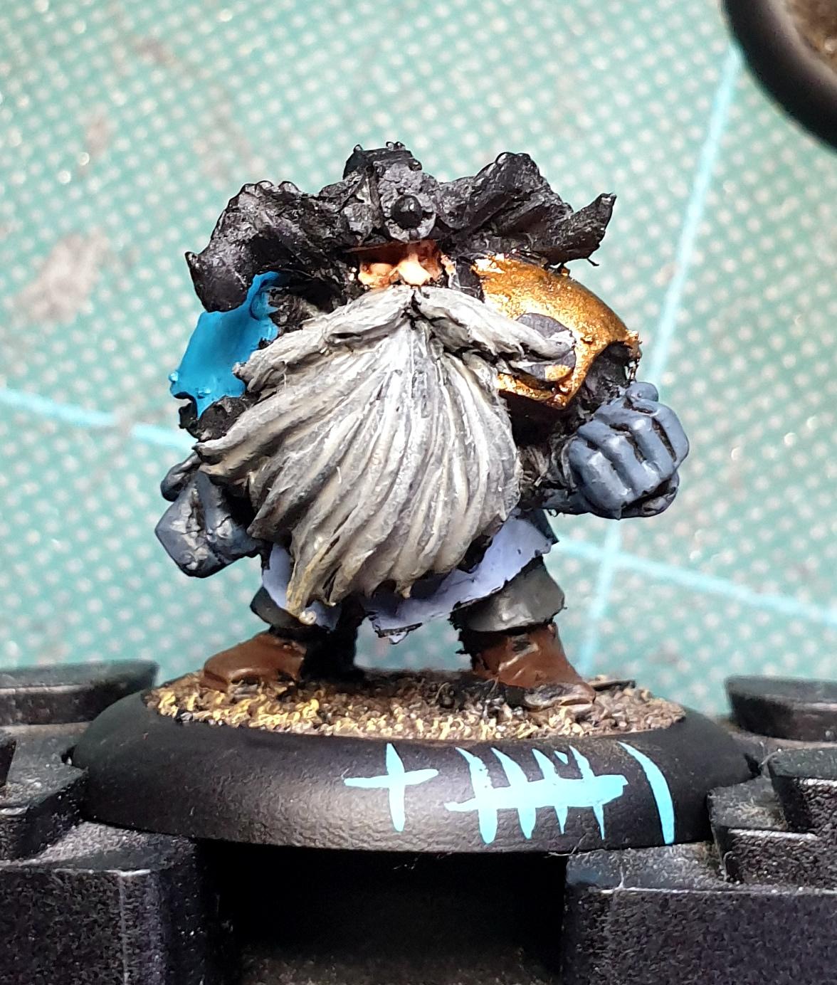 Black Scorpion Miniatures, Dwarves, Fantasy Football, Work In Progress