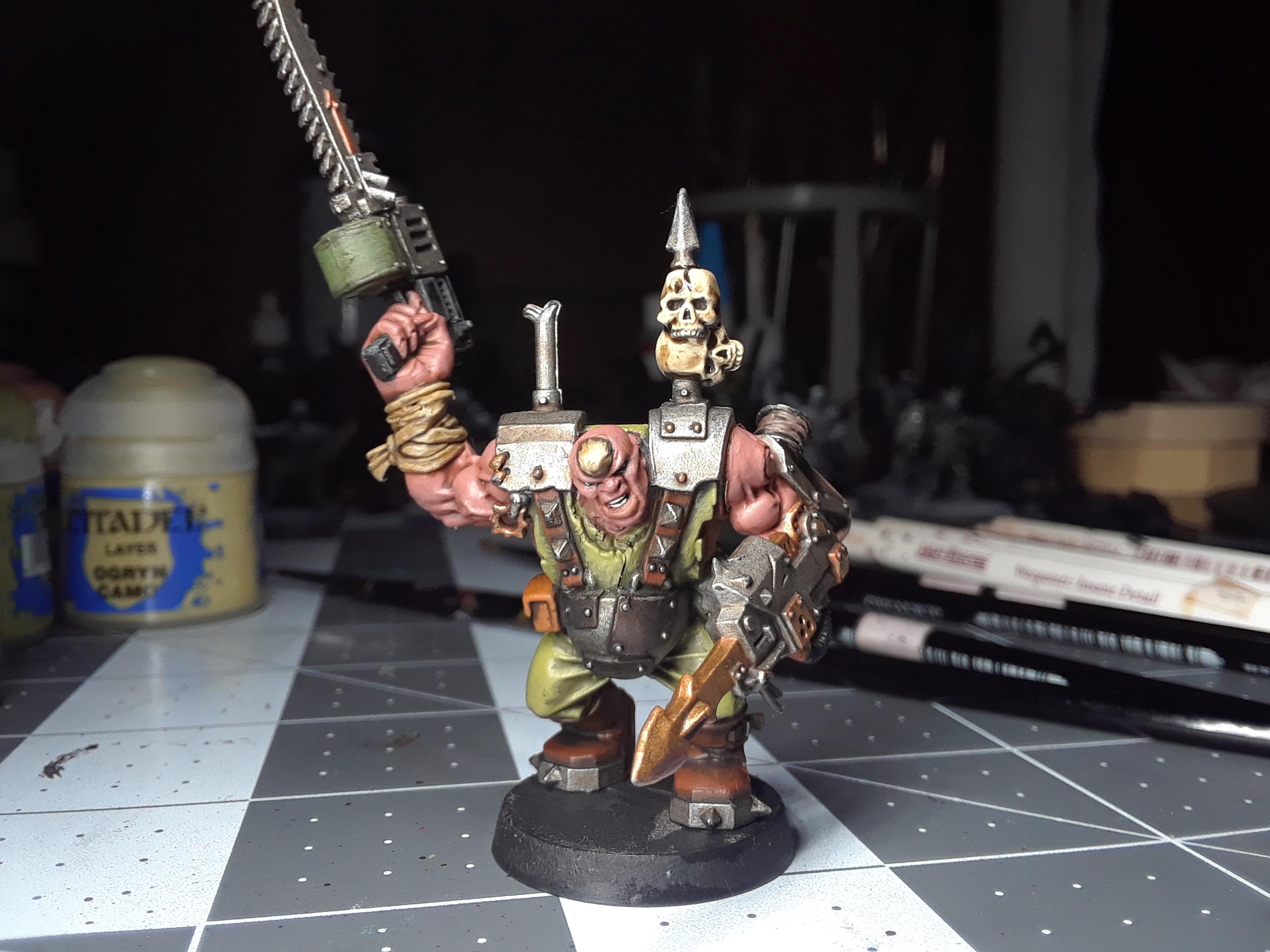 Chaos, Ogryns, Warhammer 40,000, Work In Progress