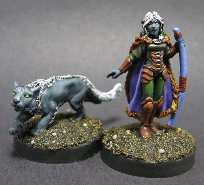 Aeris, Carrero Arts, Carreroarts, Dark Heaven Legends, Dungeons And Dragons, Female Elf Ranger And Panther, Miniature Painting, Painted Mini, Painted Miniature, Painted Miniatures, Painted Reaper, Painted Reaper Miniature, Pathfinder Rpg, Pro Painted Miniature, Reaper Mini, Reaper Miniatures, Reaper Minis, Reaper Painted, Reaper Painted Miniature, Rpg Miniature, Table Top Wargames