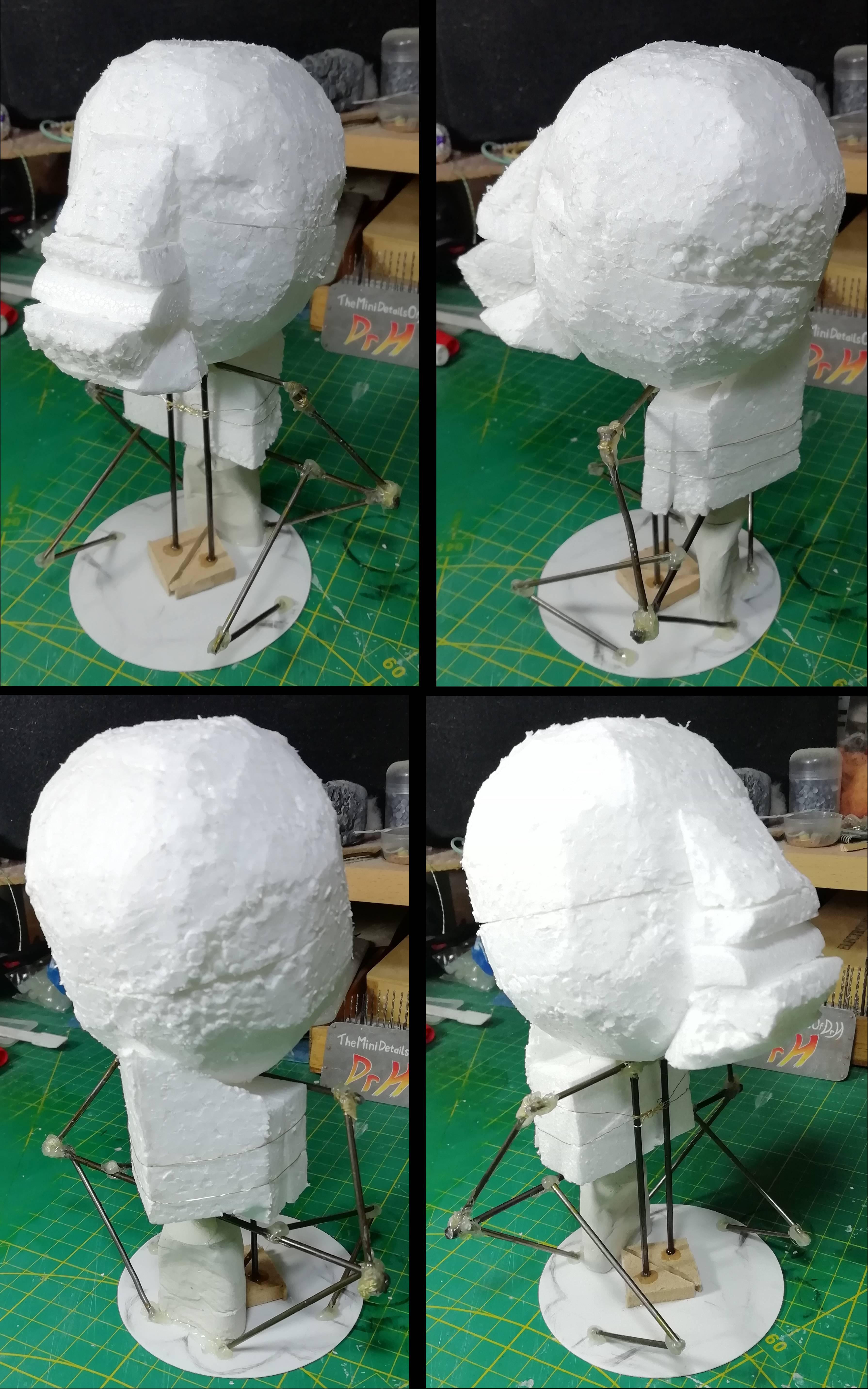 Icon sculpture wip 1