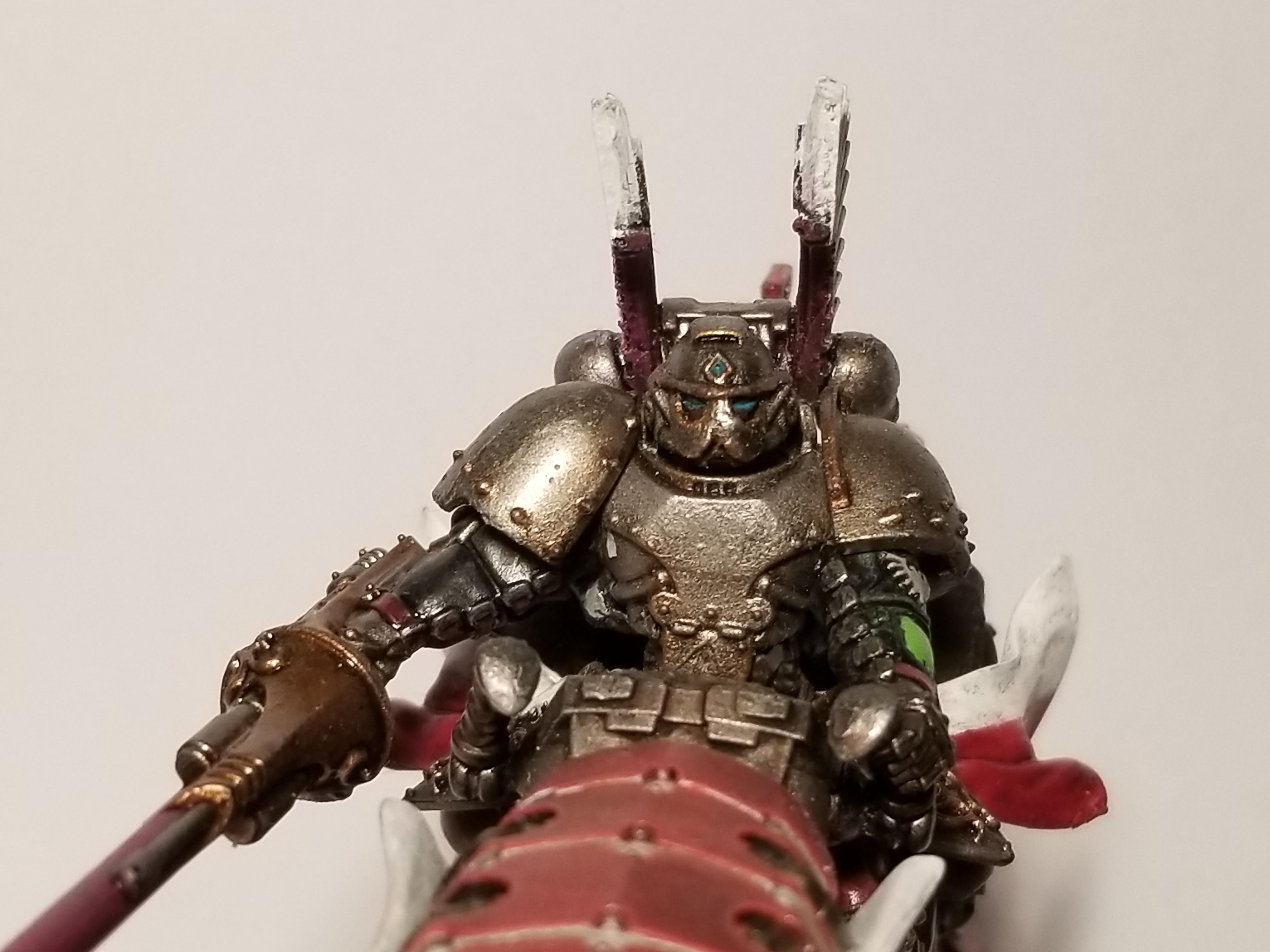 Kitbash, Polish, Knight closeup