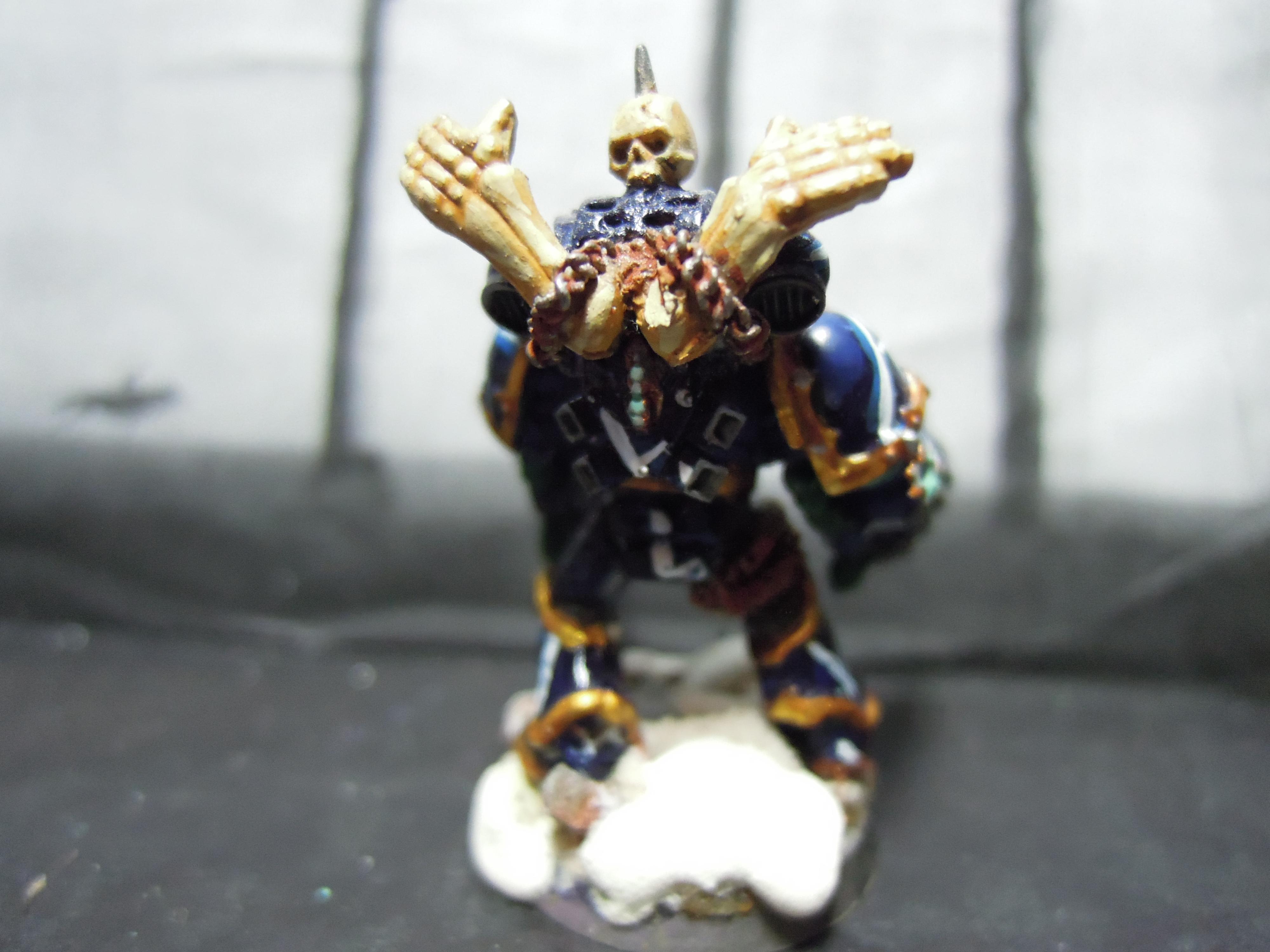Ave Dominus Nox, Brown Stuff, Chaos, Chaos Space Marines, Chaos Undivided, Conversion, Heresy, Infantry, Kitbash, Night Lords, Snow, Traitor Legions, Trophy, Warhammer 40,000