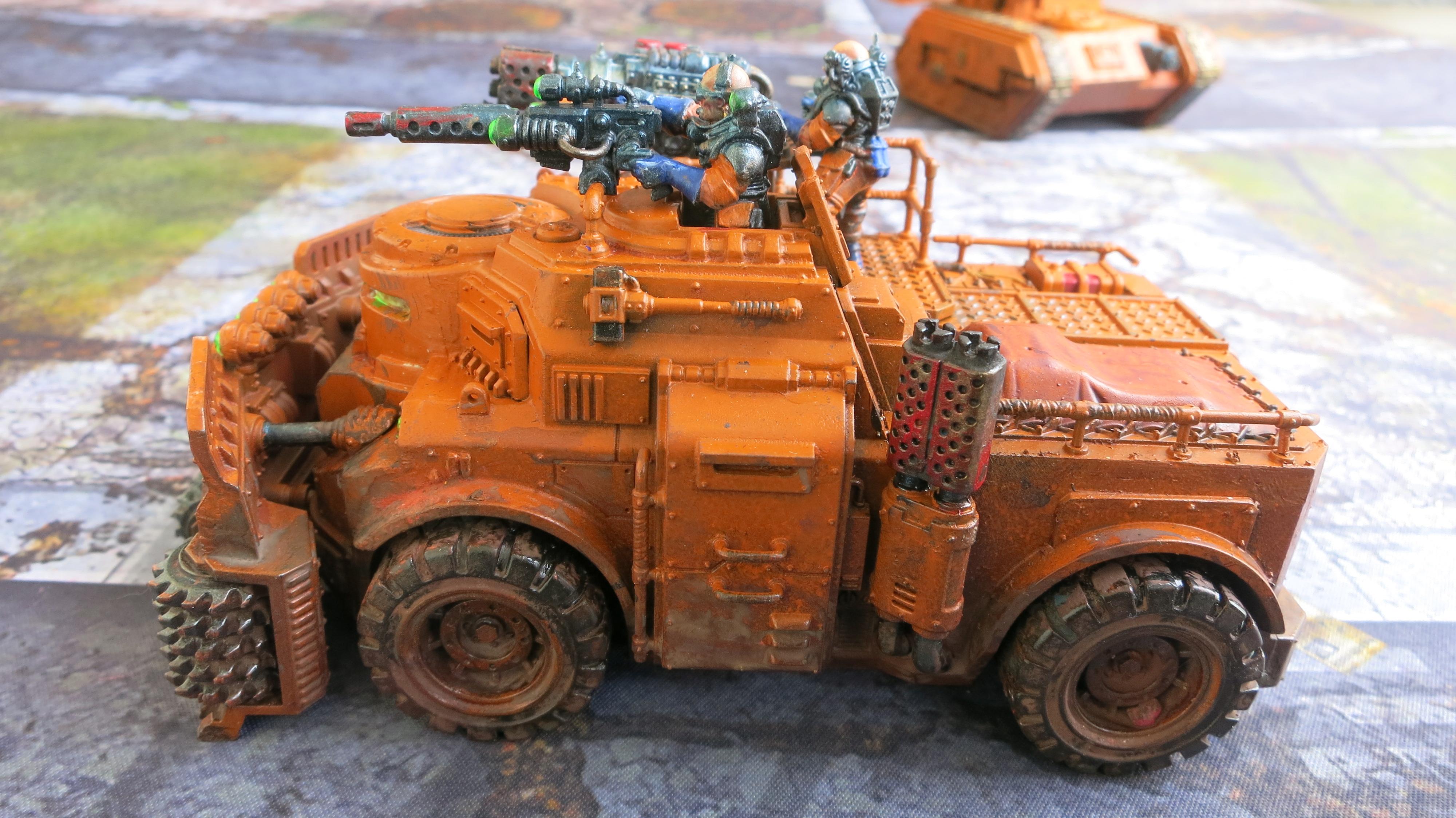 Genestealer Cult, Goliath Rockgrinder, Heavy Stubber