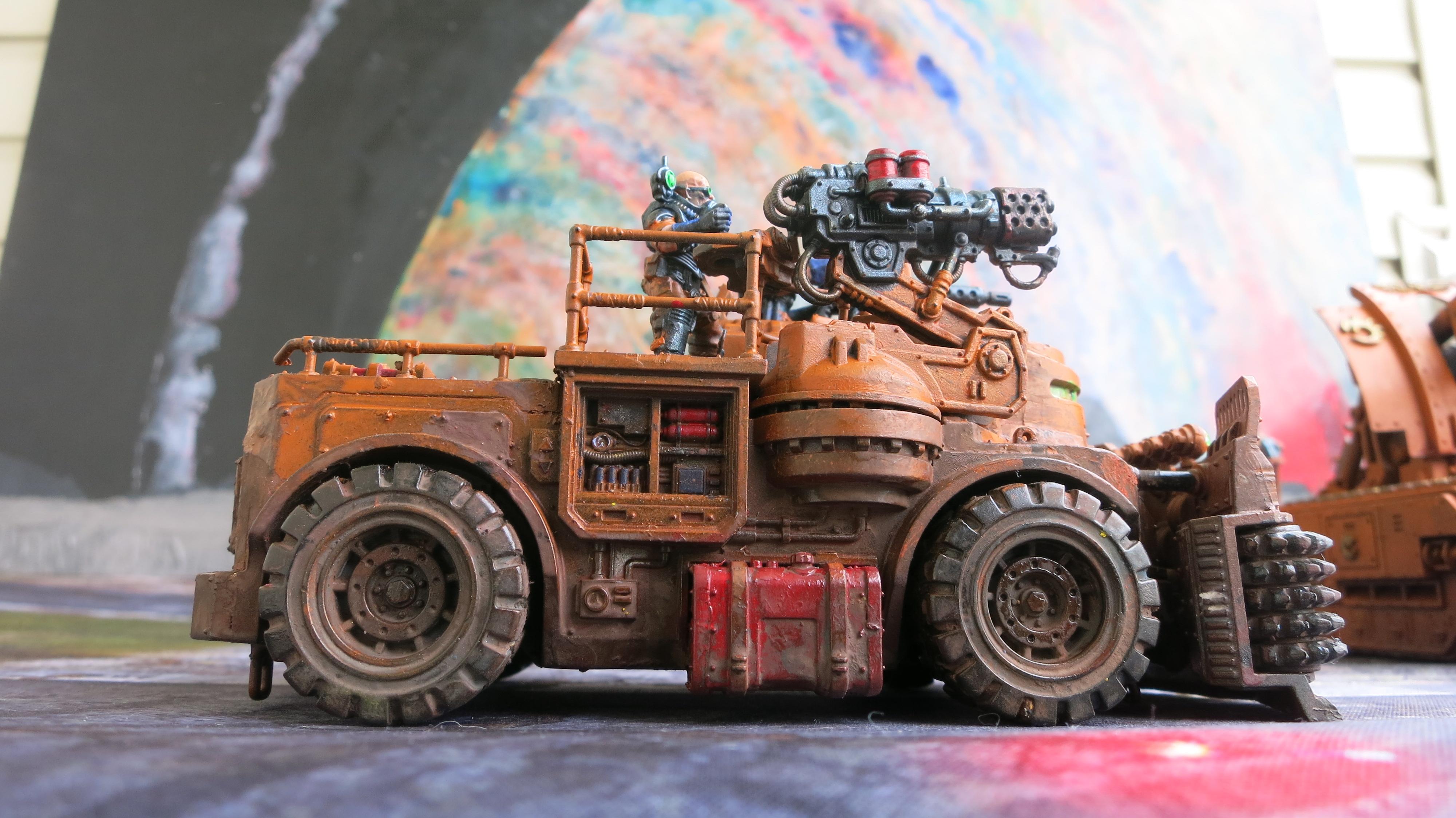 Clearance Incinerator, Genestealer Cult, Goliath Rockgrinder