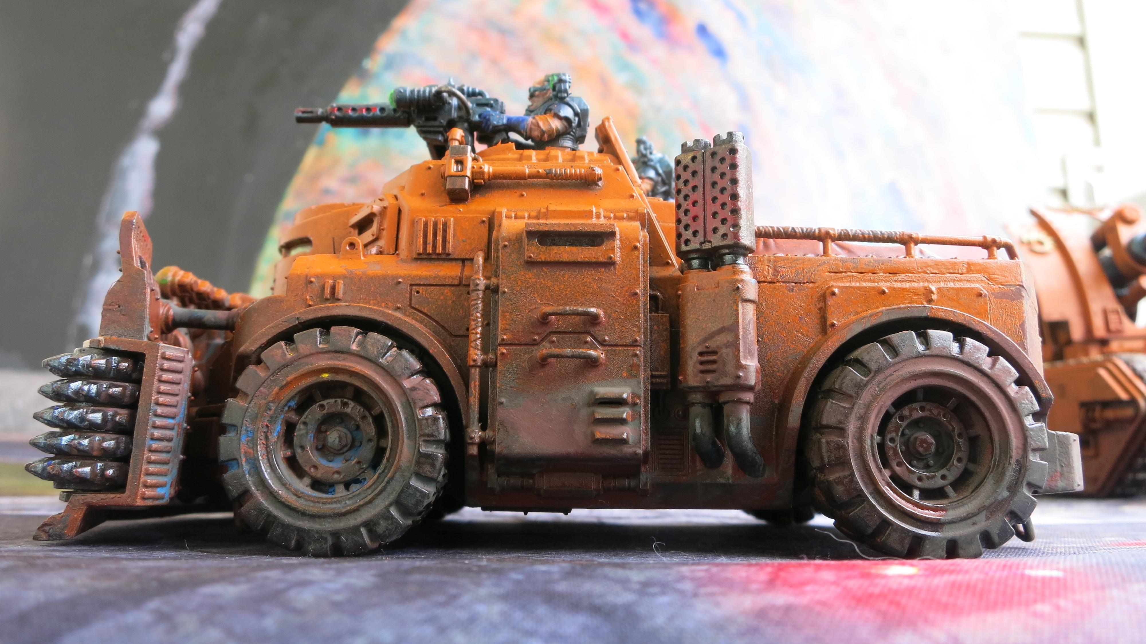 Genestealer Cult, Goliath Rockgrinder, Heavy Stubber