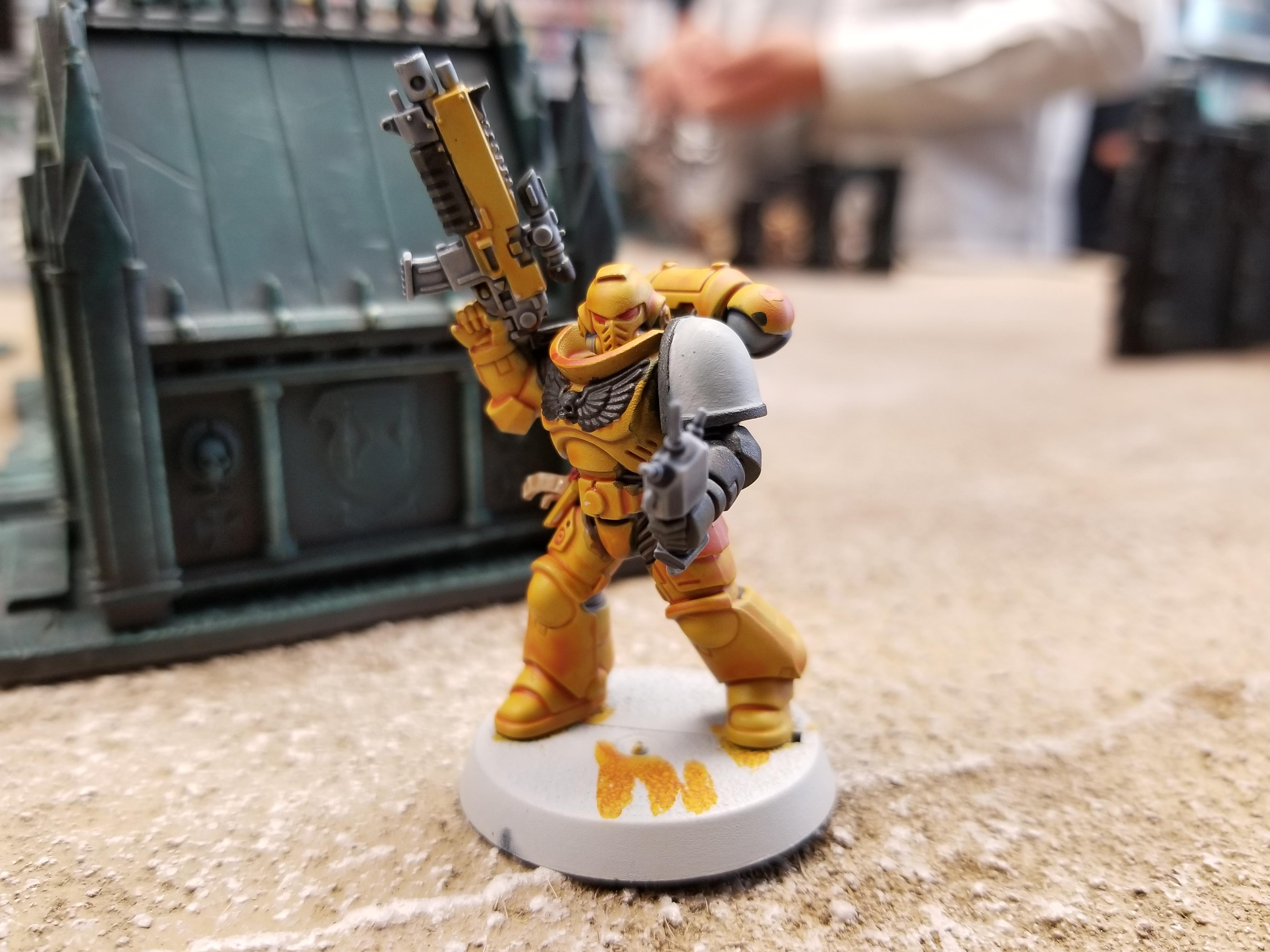 Contrast, Dreaded Yellow, Imperial Fist Successor, Primaris, Son's Of Koorland, Space Marines, Yellow