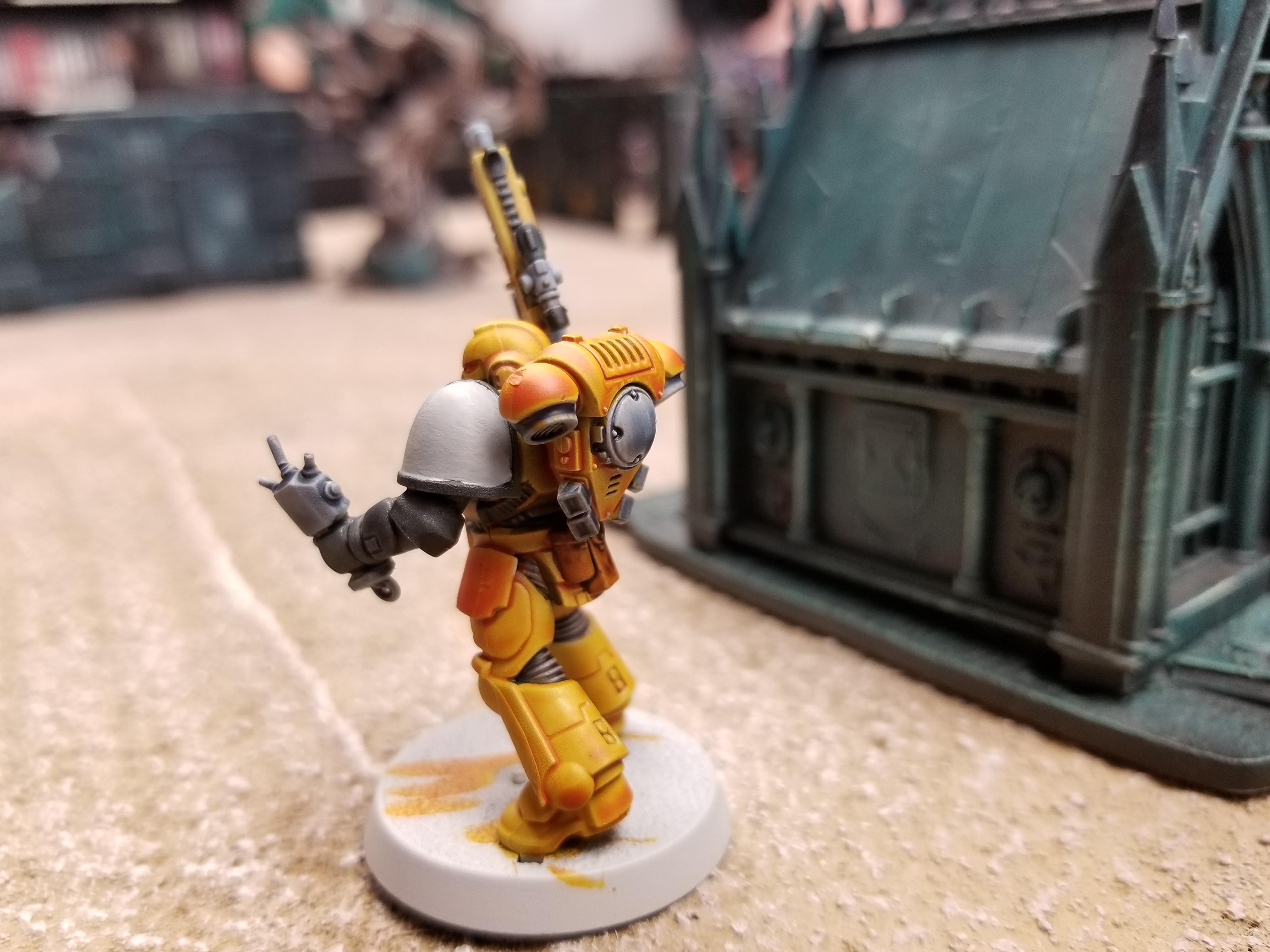 Contrast, Dreaded Yellow, Imperial Fist Successor, Primaris, Son's Of Koorland, Space Marines, Yellow