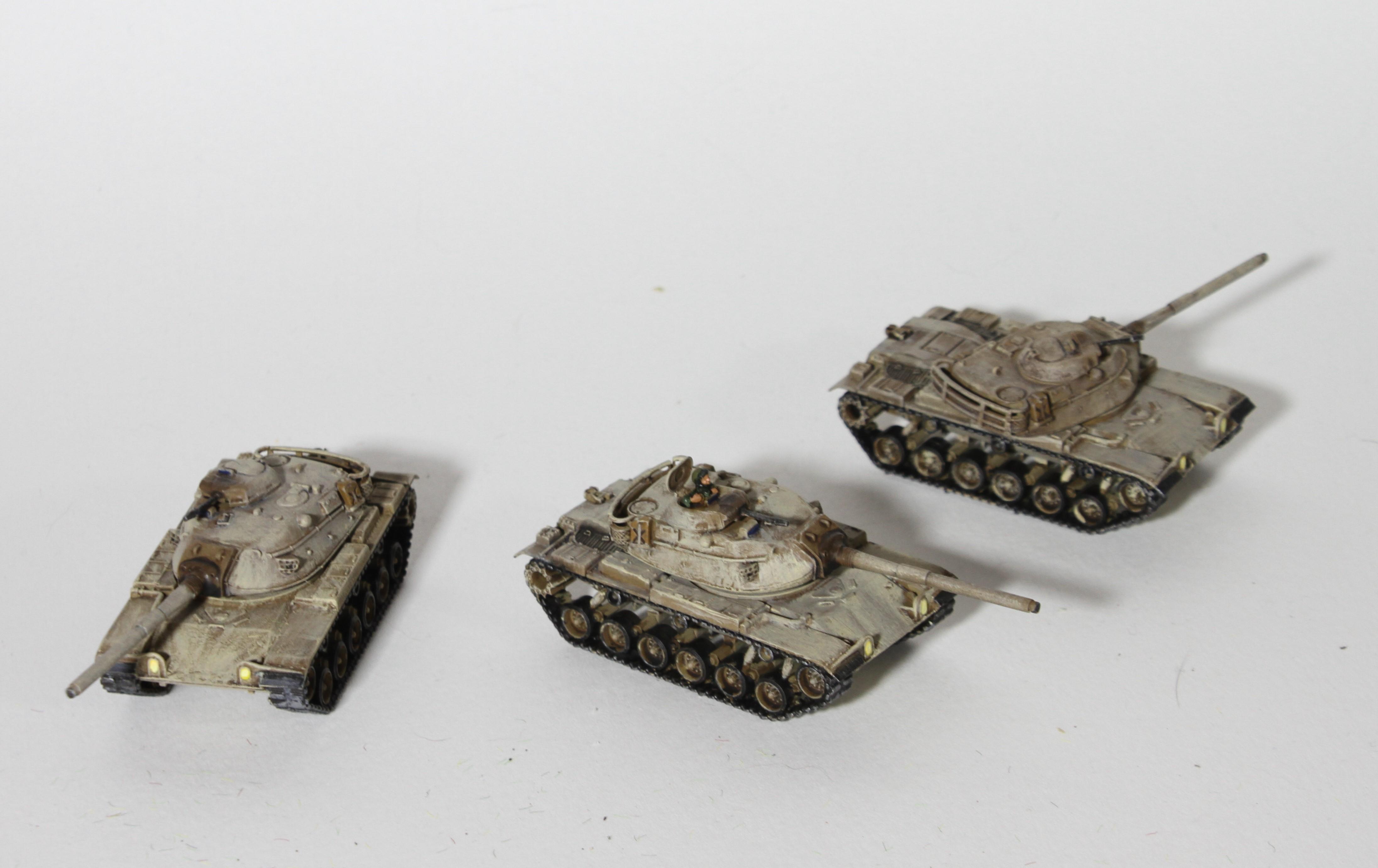 Abrams, Cold War, Flames Of War, M60, Modern, Tan, Tank, Team Yankee, Track