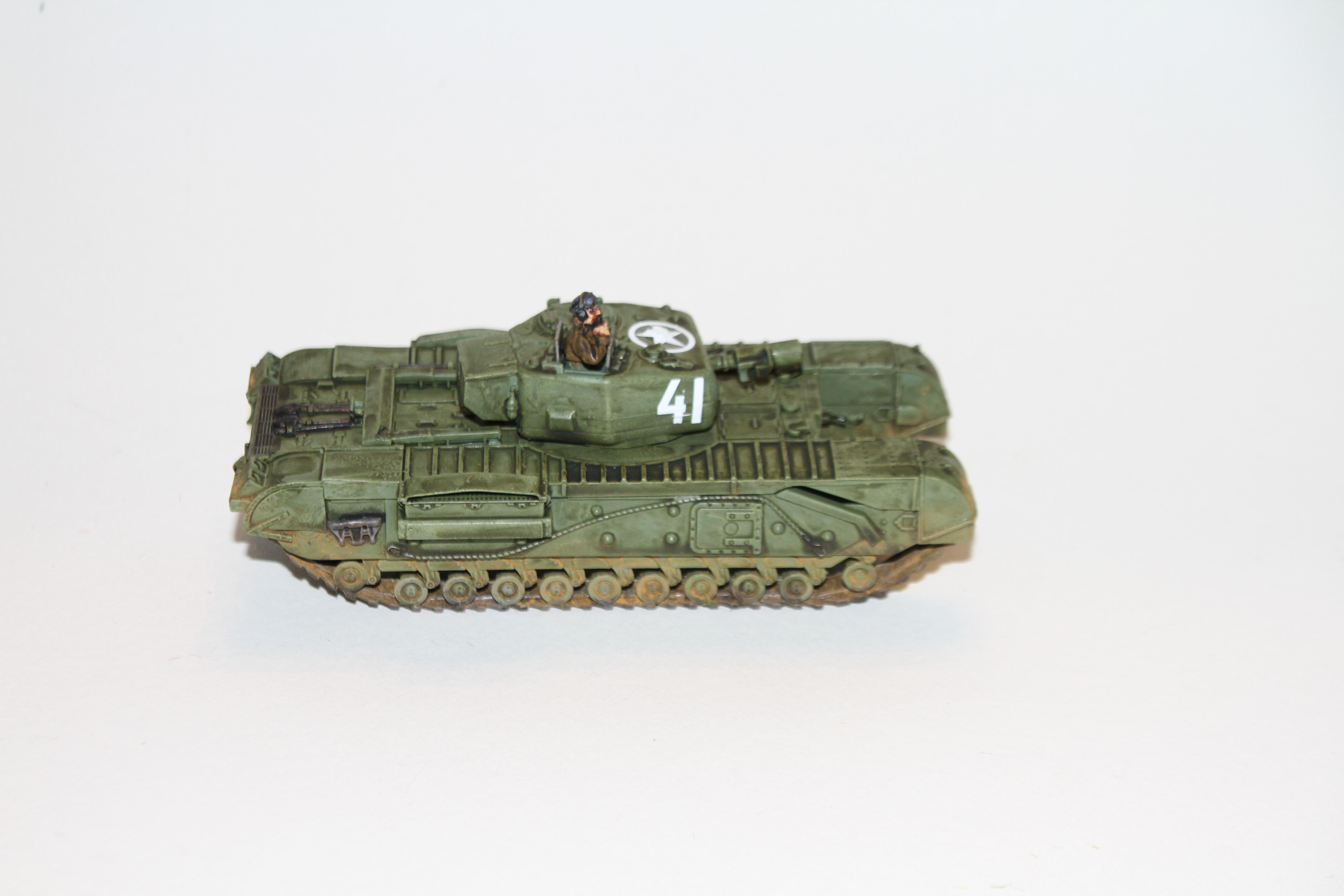 Bolt Action, British, Green, Historical, Tank, Warlord, World War 2
