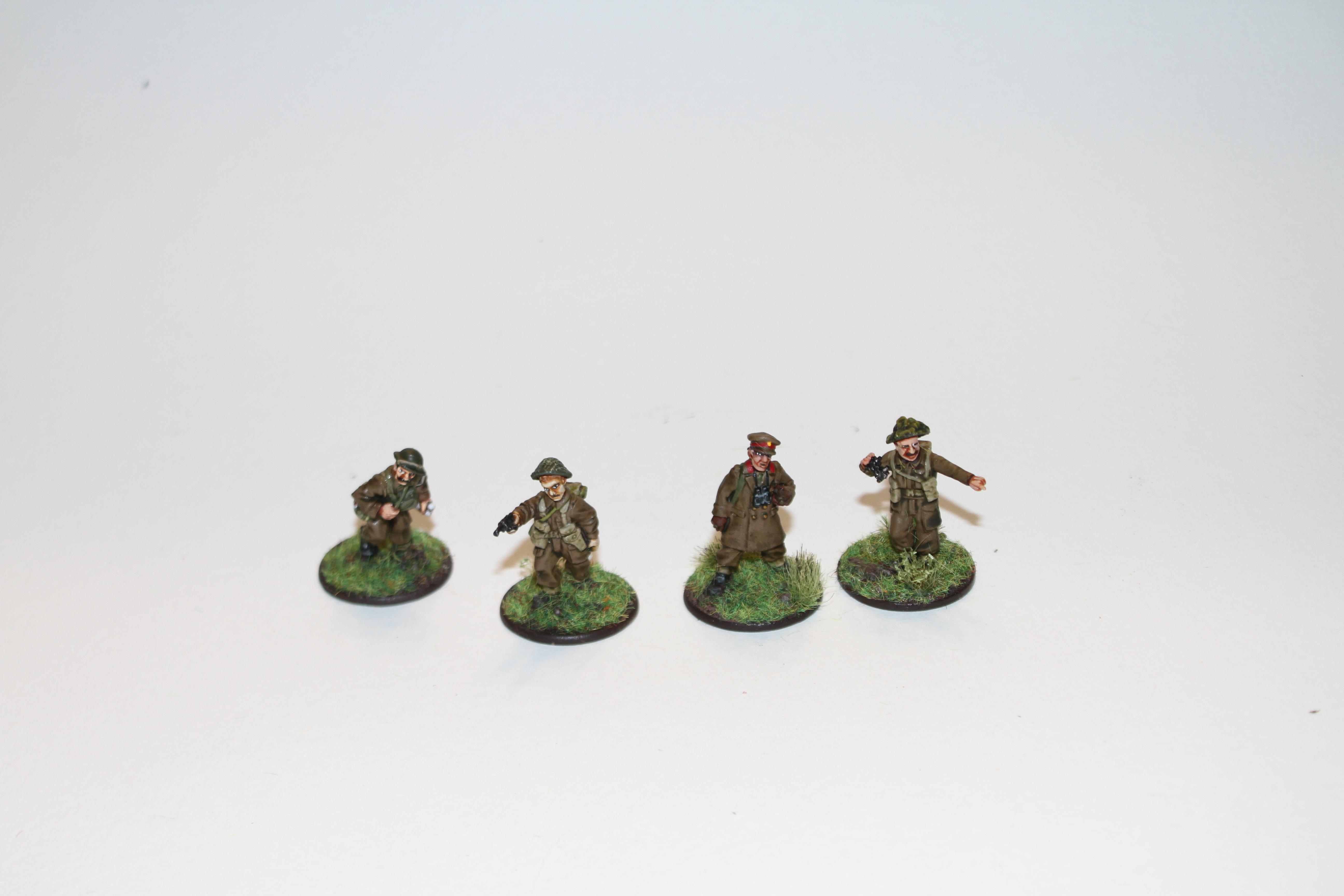 Bolt Action, British, Captain, General, Green, Historical, Medic, Officer, Warlord, World War 2