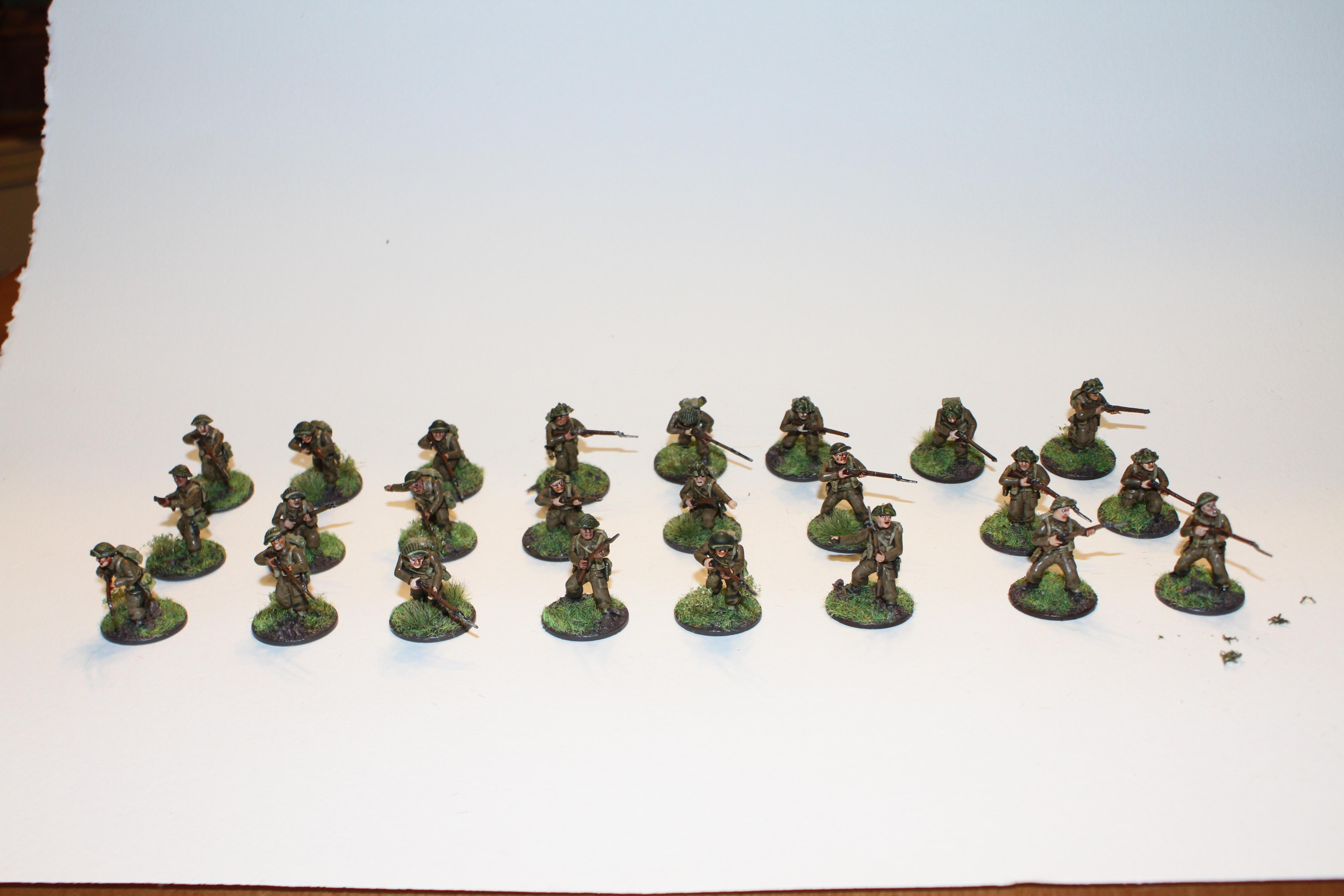 Bolt Action, British, Green, Historical, Warlord, World War 2