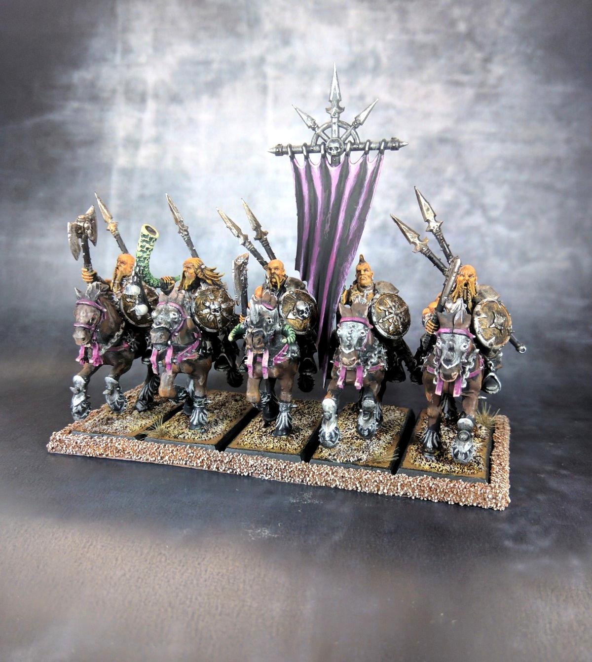 Age Of Sigmar, Chaos Marauder Horsemen, Horsemen, Marauder Horsemen, Marauders, Slaves To Darkness, Warhammer Fantasy