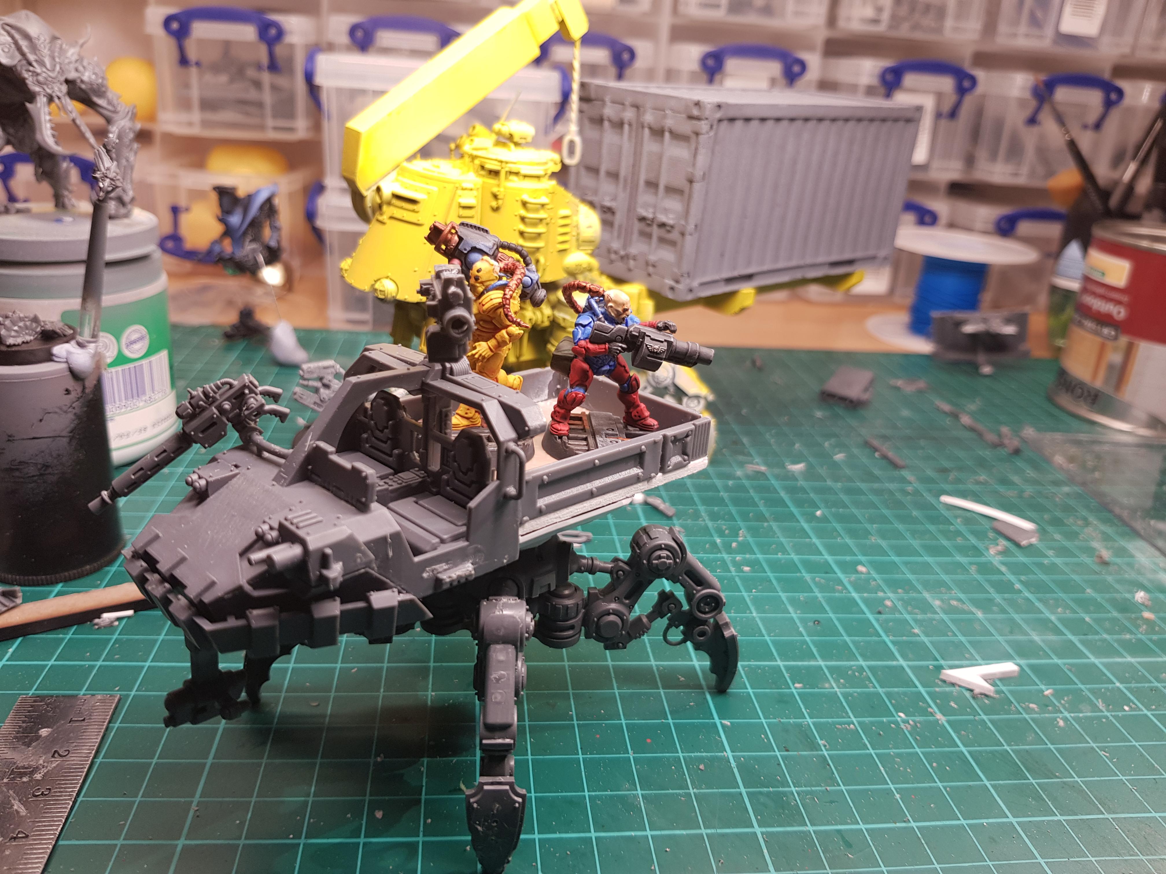 Conversion, Necromunda, Terrain, Walker