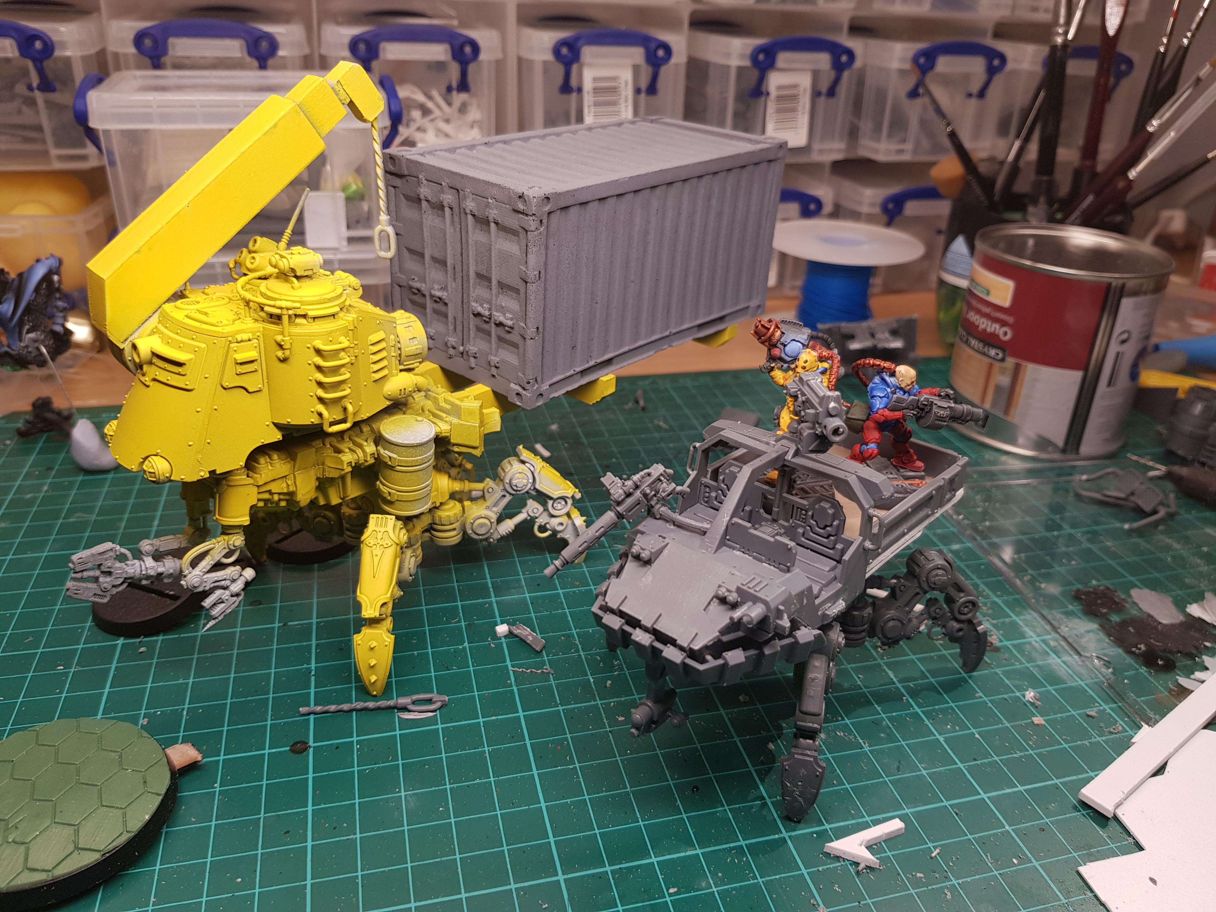 Conversion, Mule, Necromunda, Terrain, Walker