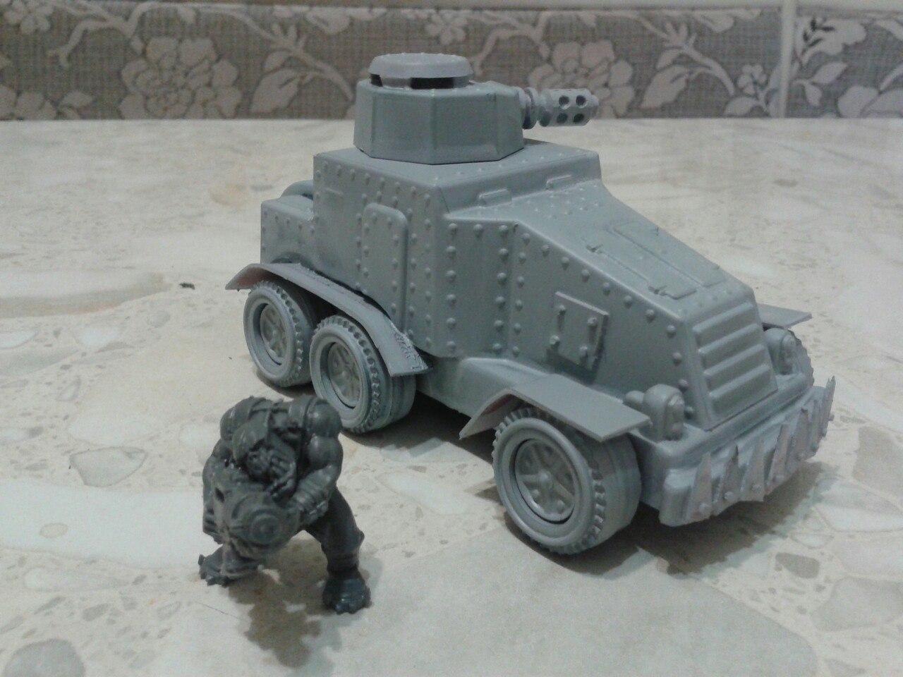 Armored Car, Buggy, Orks