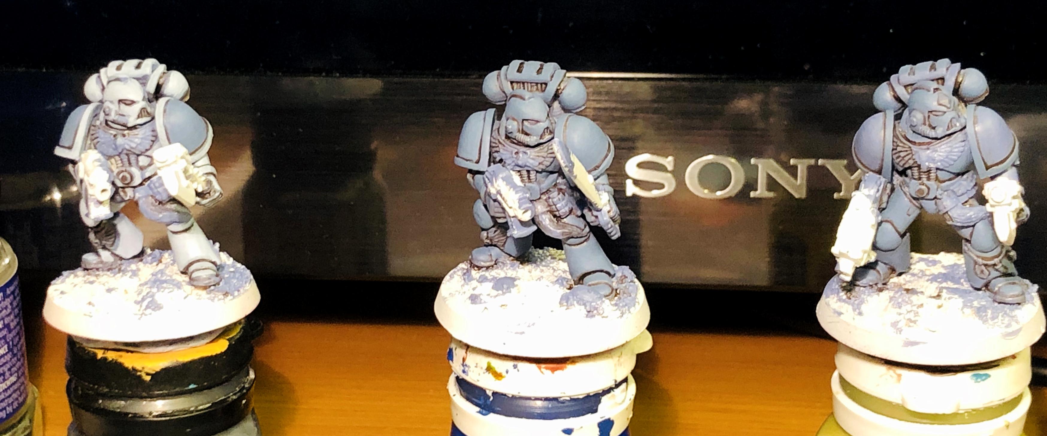 2nd Edition, Space Marines, Space Wolves, Work In Progress