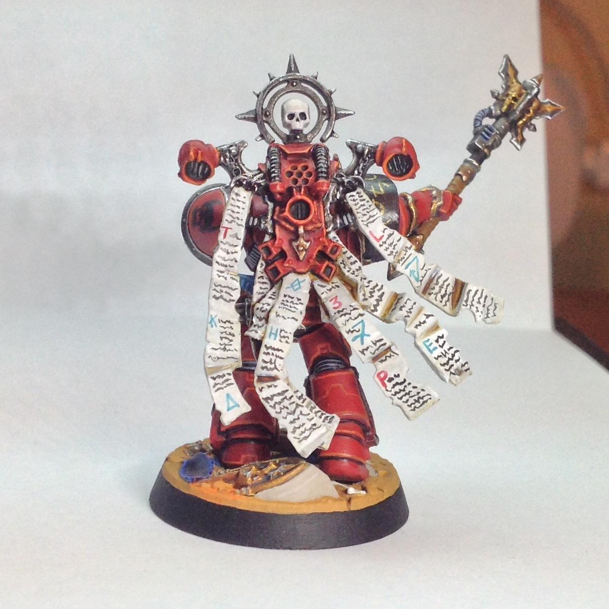 Chaos, Chaos Space Marines, Chaos Space Marines Dark Apostle, Dark Apostle, Primaris
