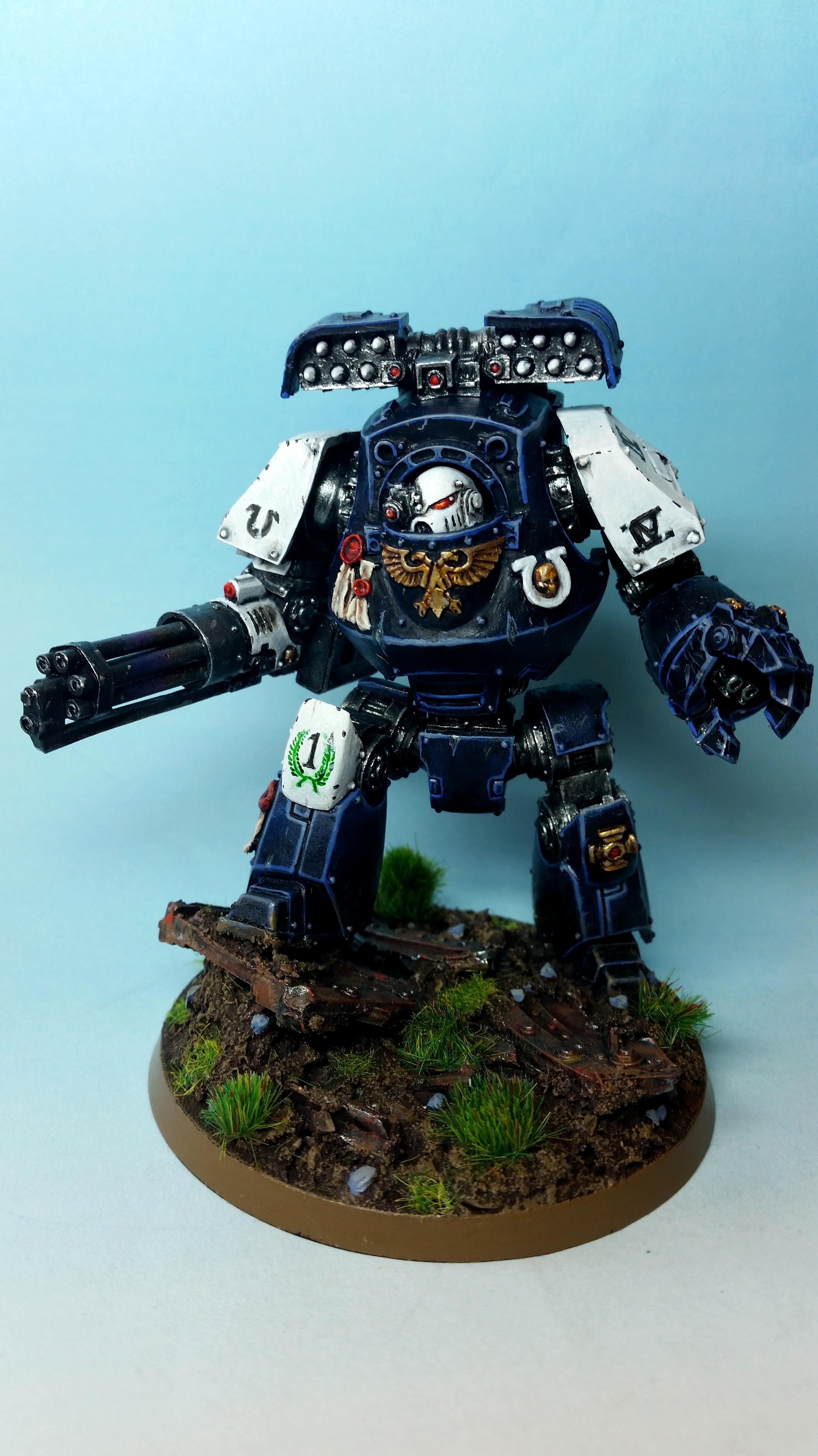 Contemptor, Forgeworld. Space Marines. Ultramarines