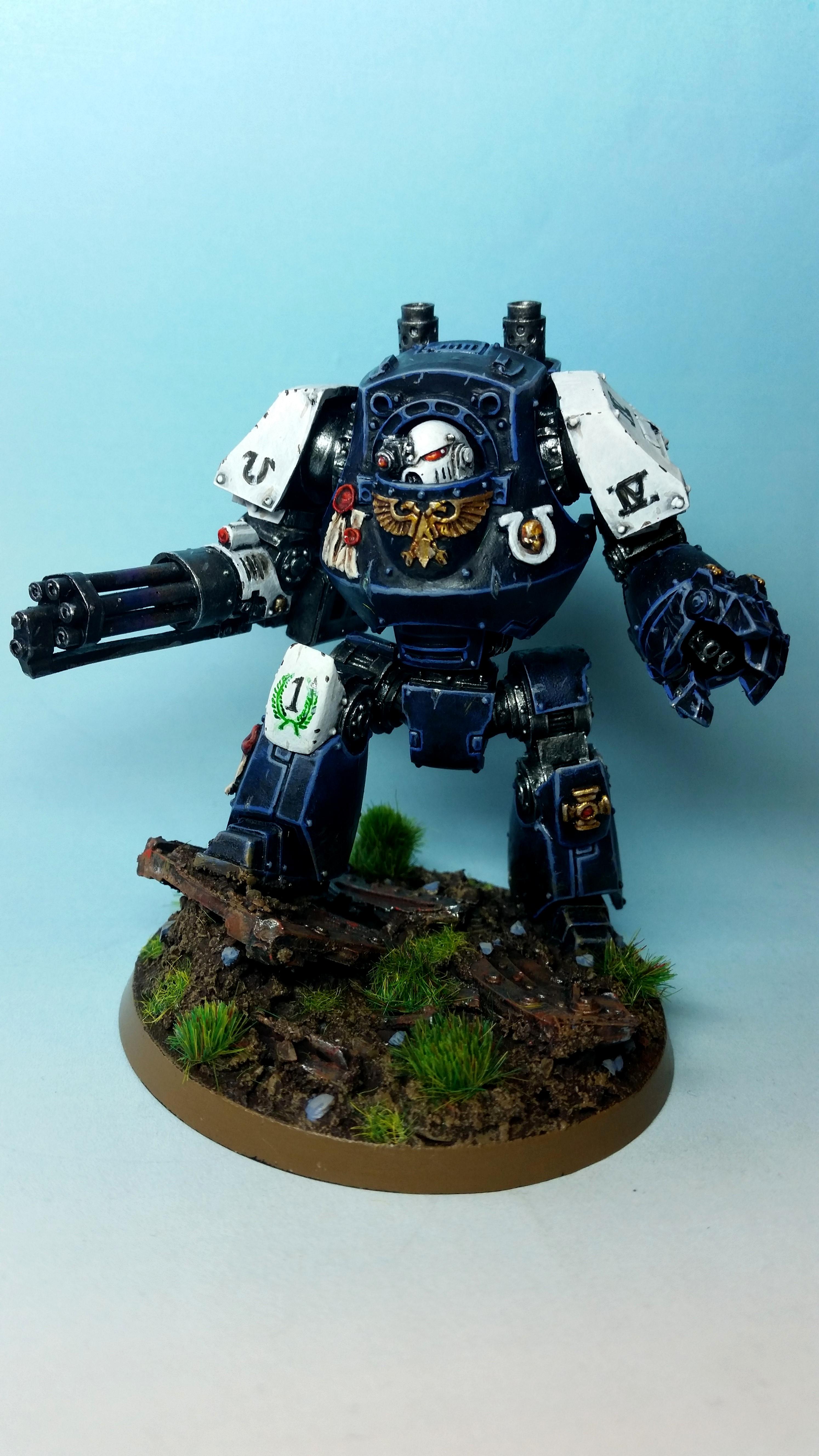 Contemptor, Forgeworld. Space Marines. Ultramarines