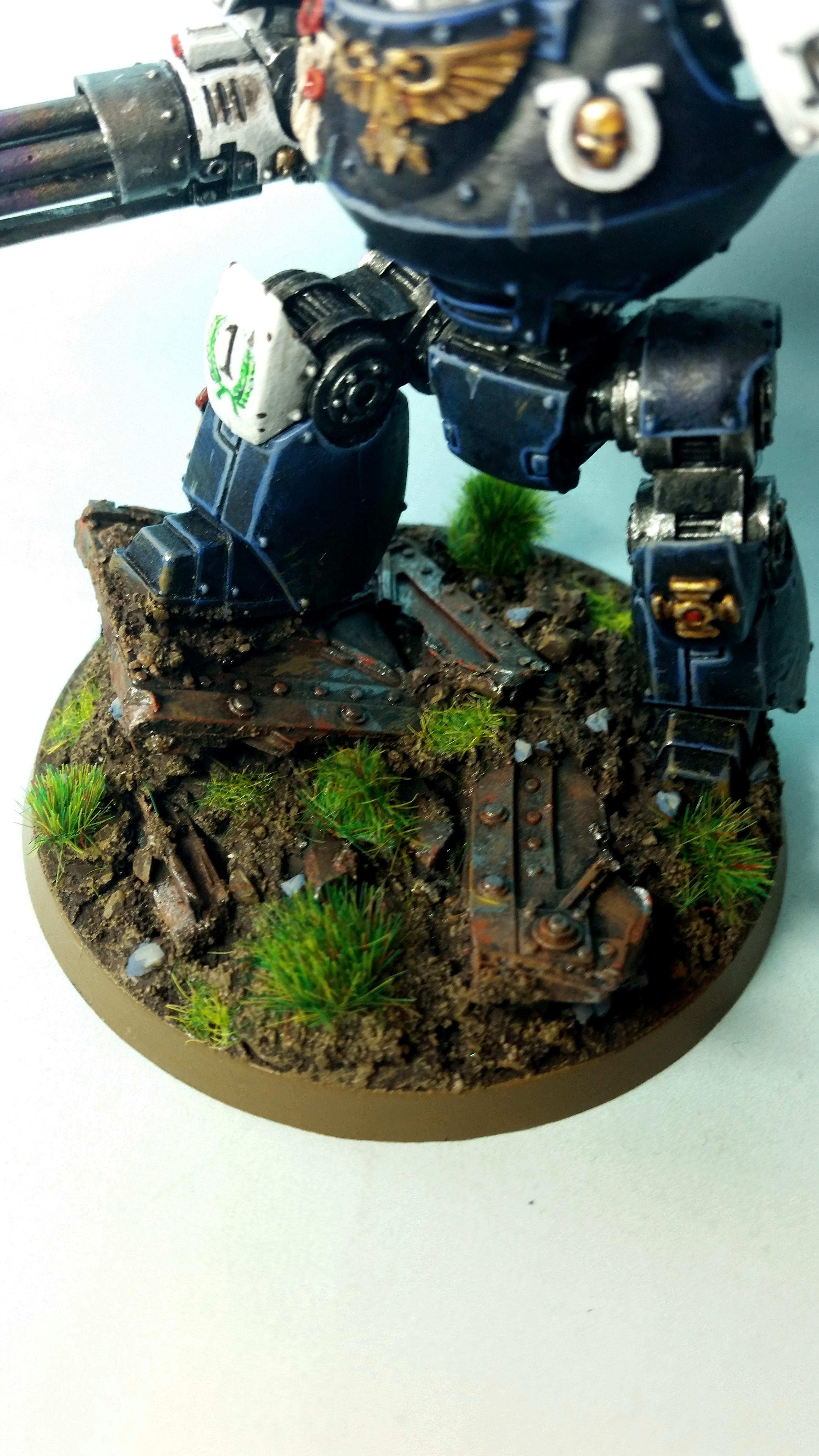 Contemptor, Forgeworld. Space Marines. Ultramarines