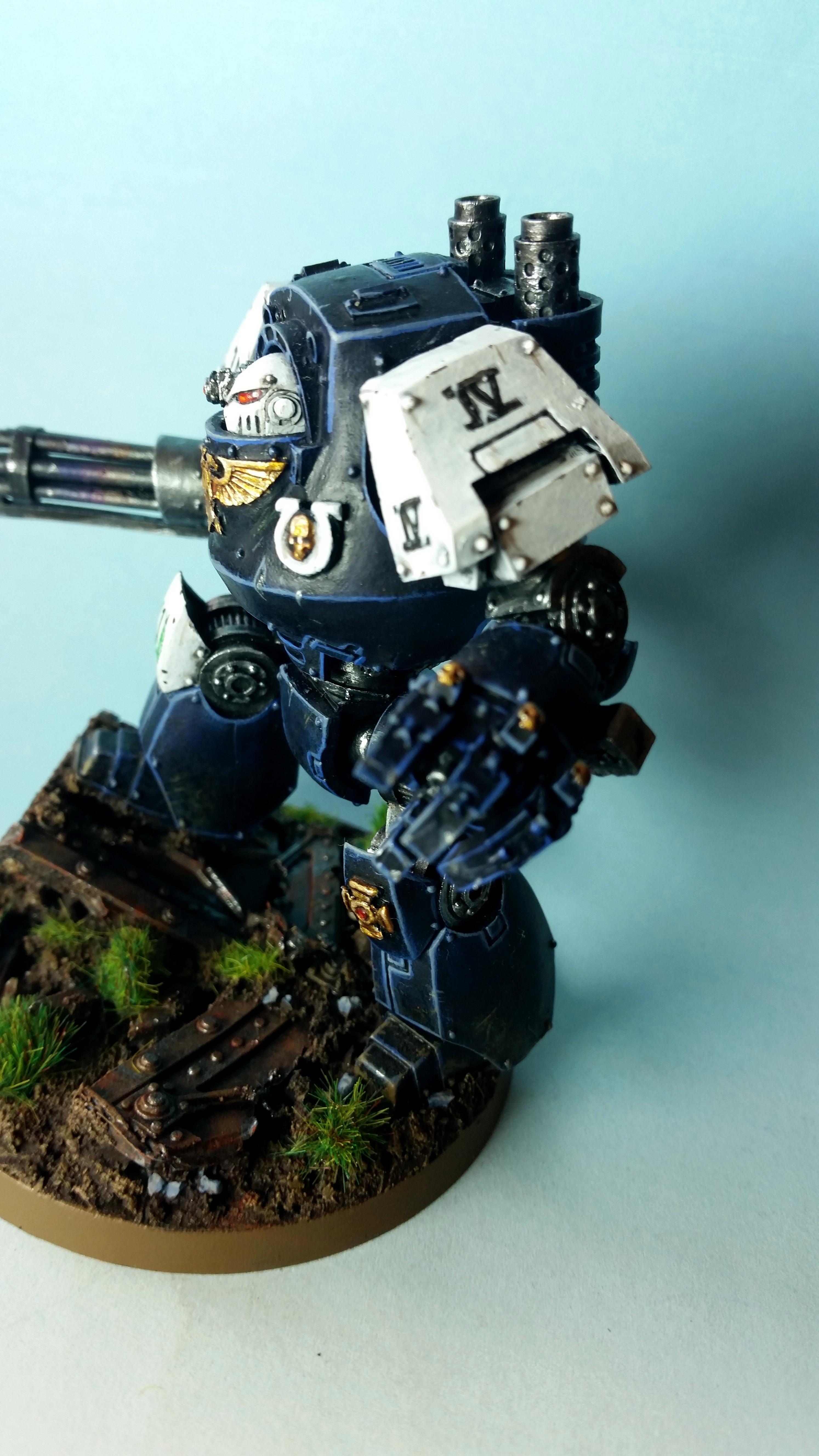 Contemptor, Forgeworld. Space Marines. Ultramarines