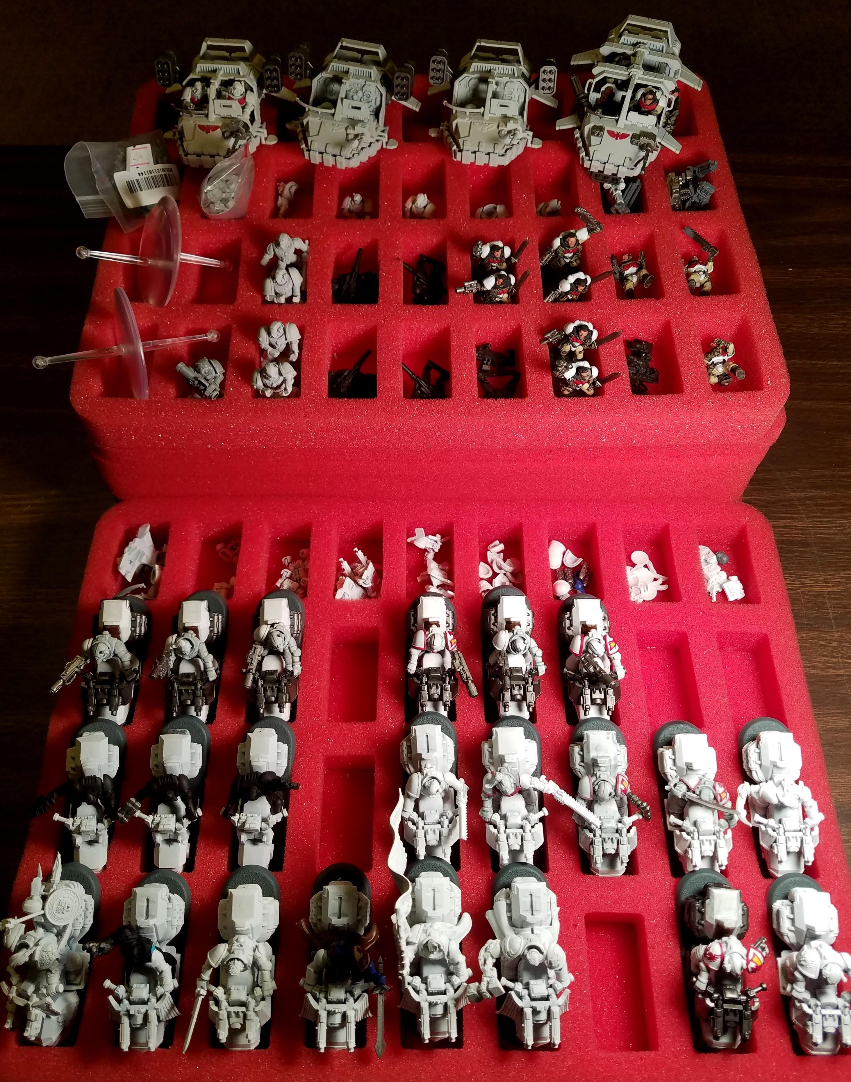 This, plus two Razorbacks... roughly 2000 points of White Scars
