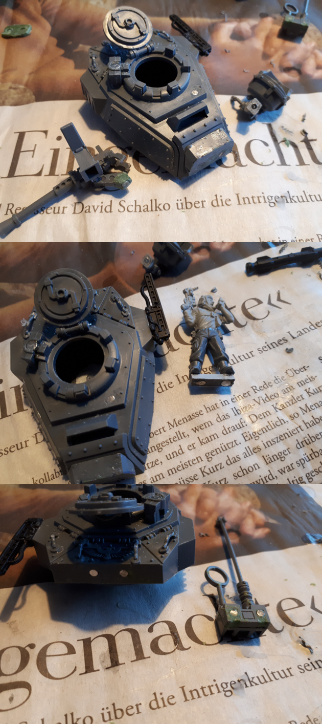 Leman Russ Tank, Magnet, Tank Commander
