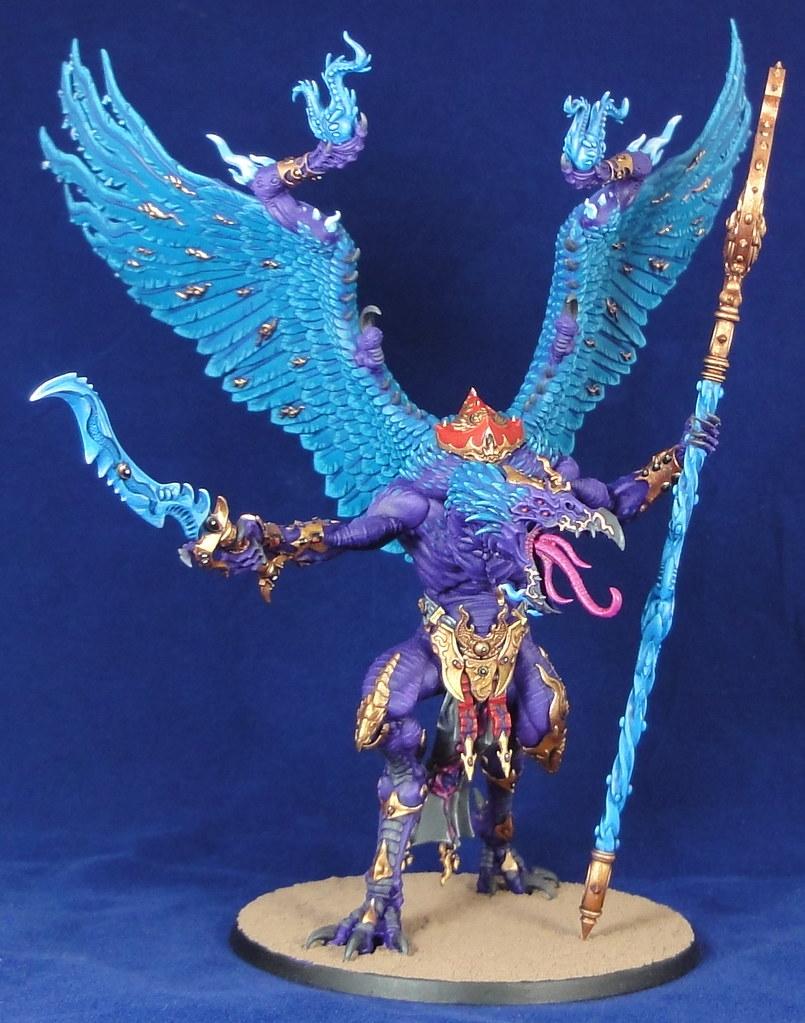 Big Bird, Birb, Daemons Of Chaos, Daemons Of Tzeentch, Disciples Of Tzeentch, Greater Daemon, Lord Of Change, Purple Daemon, Tzeentch