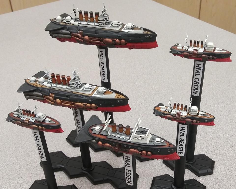 Airships, Navy, Steampunk