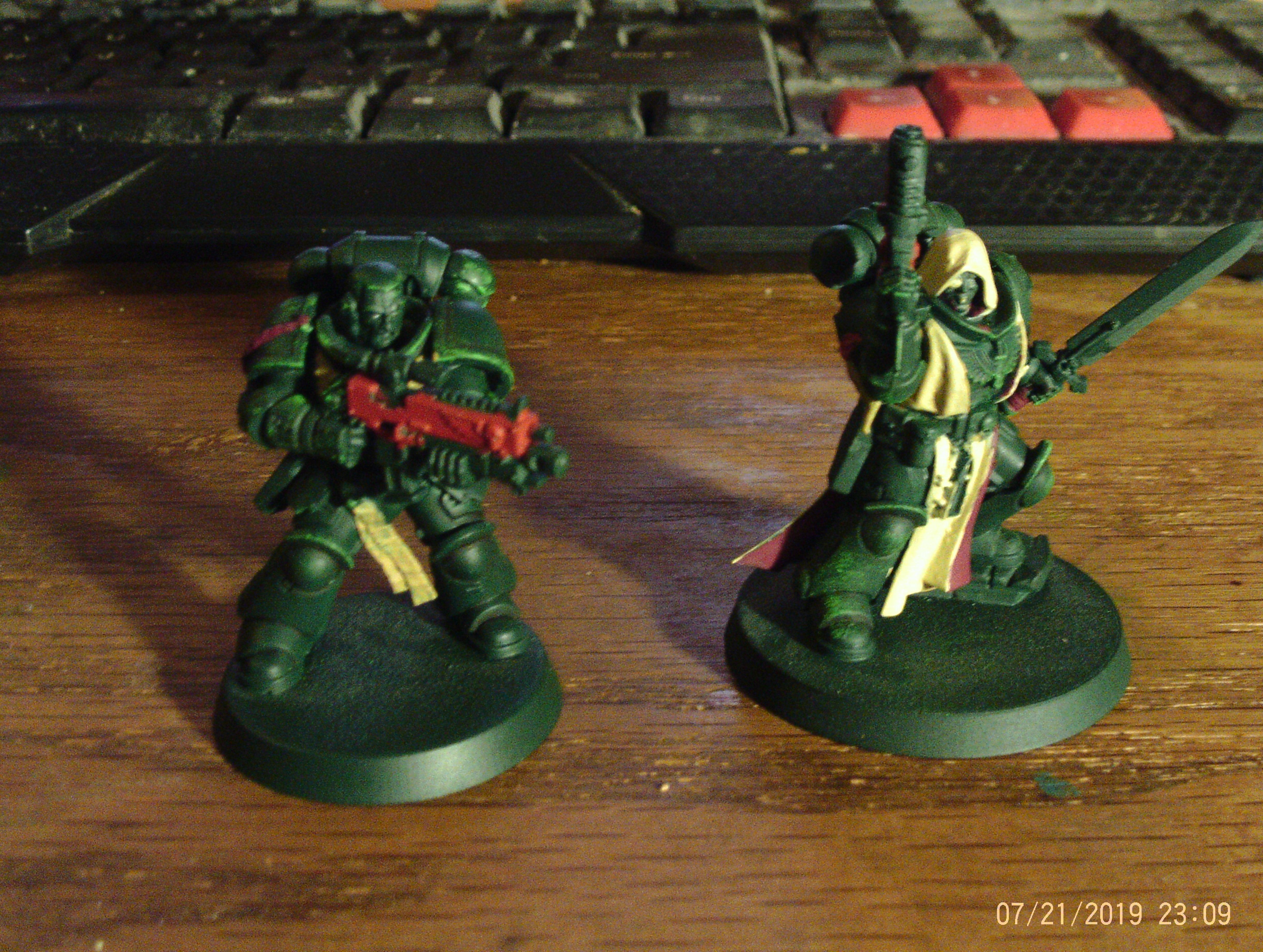 Primaris Lieutenant and Veteran Sgt WIP 1