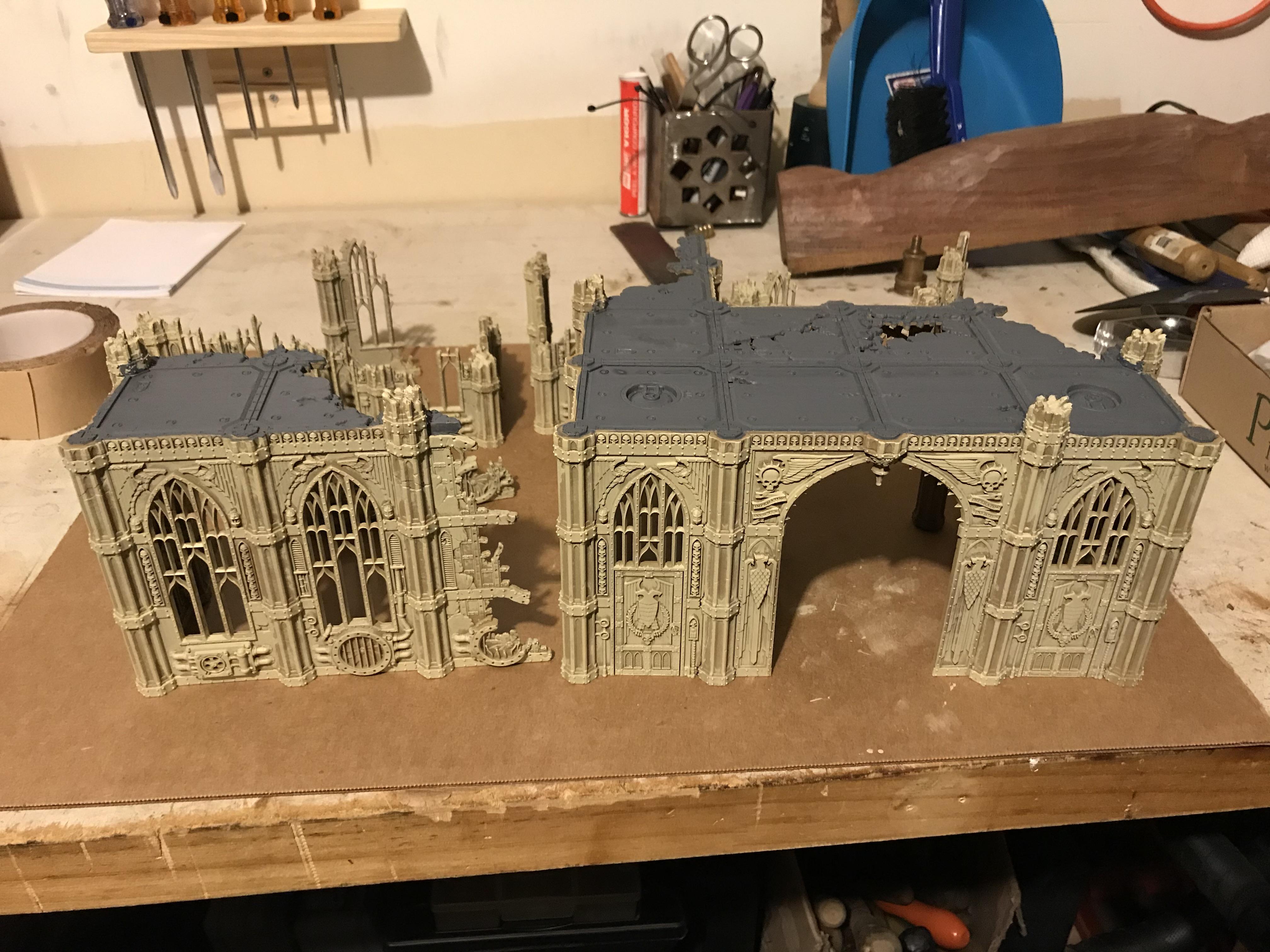 Kill Team, Killzone, Sector Imperialis, Terrain, Warhammer 40,000, Work In Progress