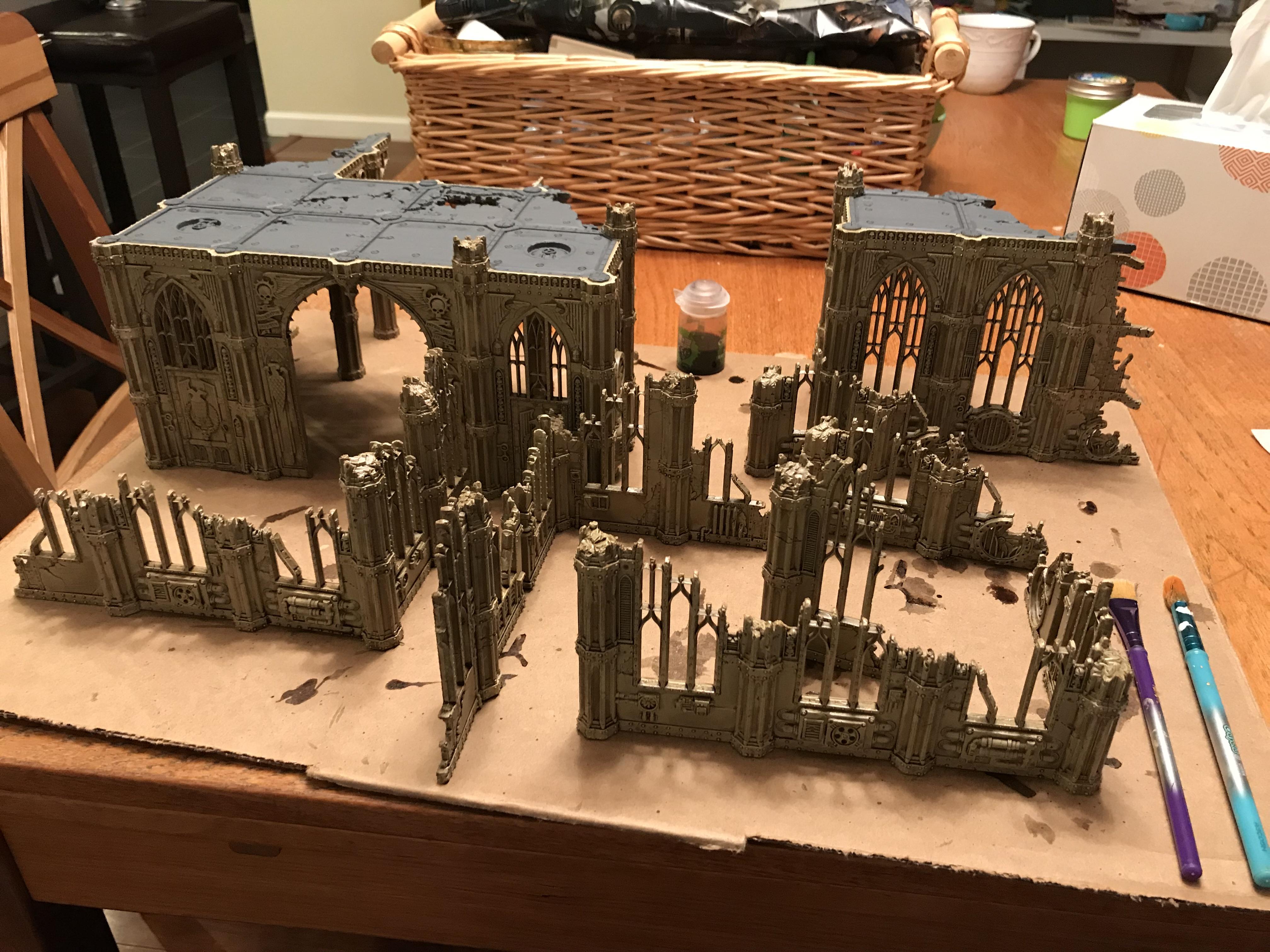 Kill Team, Killzone, Sector Imperialis, Terrain, Warhammer 40,000, Work In Progress
