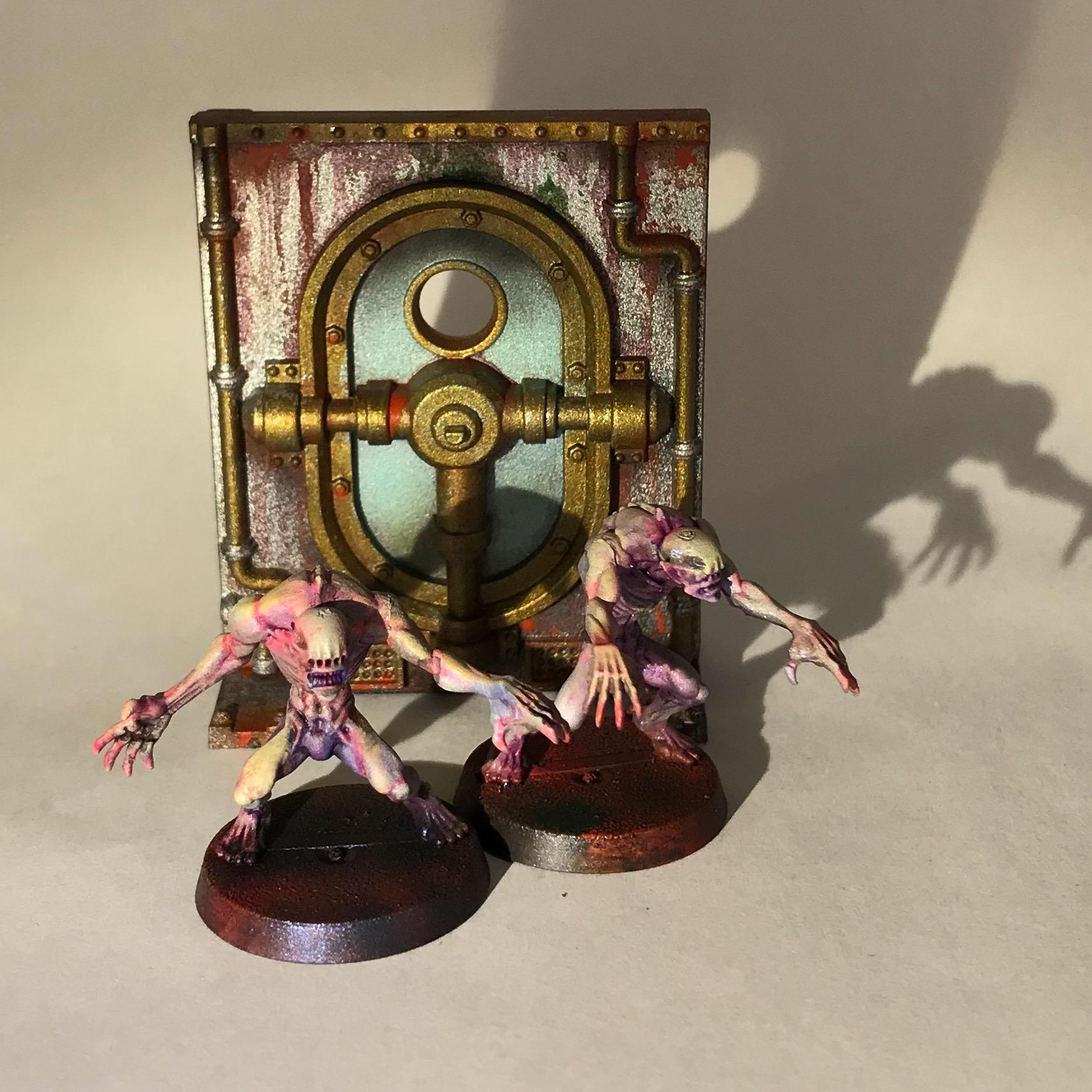 Airbrushed Bla, Black Stone Fortress, Ghouls, Warhammer 40,000