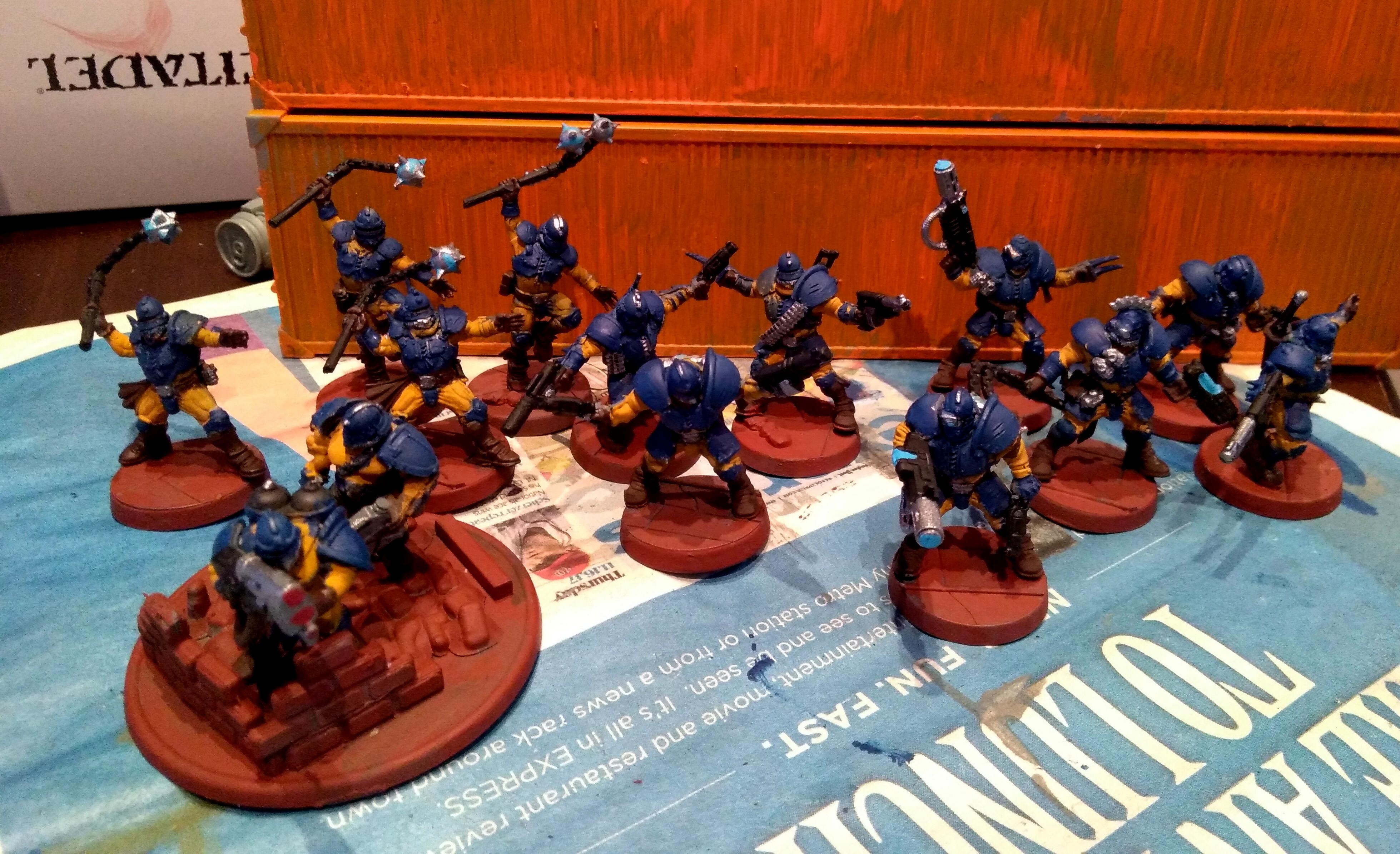 Adeptus Arbites, Blood Bowl, Empire, Enforcers, Imperial Guard