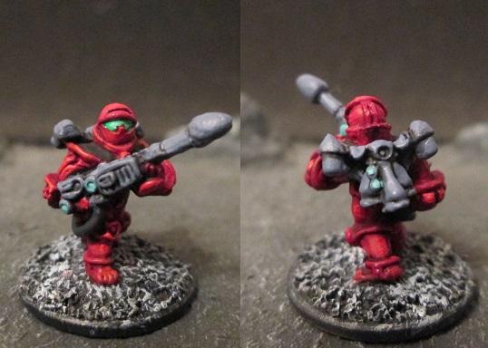 Imperial Power Armor with Plasma Cannon