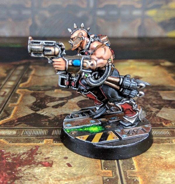 Ganger, House Goliath, Iron Lords, Necromunda, Underhive