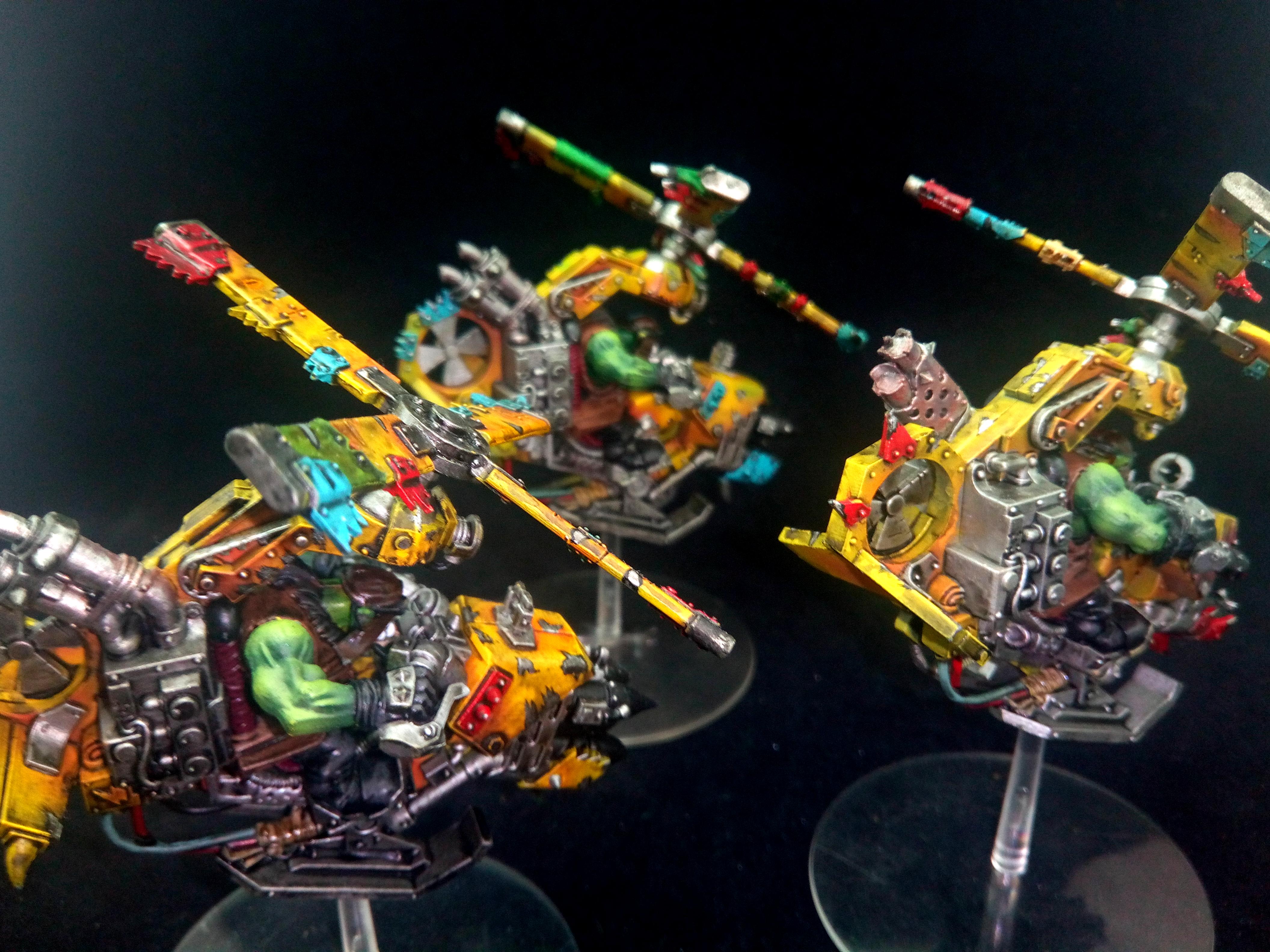 Ork Gyrocopters Assaut on black Reach