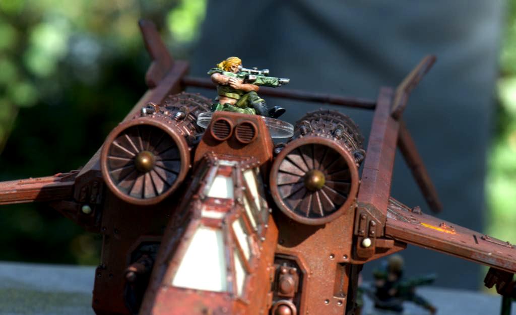 Astra Militarum, Guards Women, Hangar, Imperial, Kill Team, Killzone, Snipers, Valkyrie, Warhammer 40,000