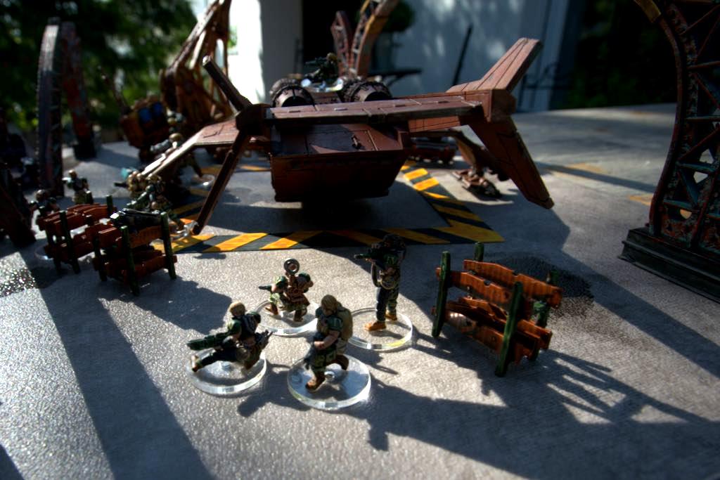 Astra Militarum, Guards Women, Hangar, Imperial, Kill Team, Killzone, Valkyrie, Warhammer 40,000