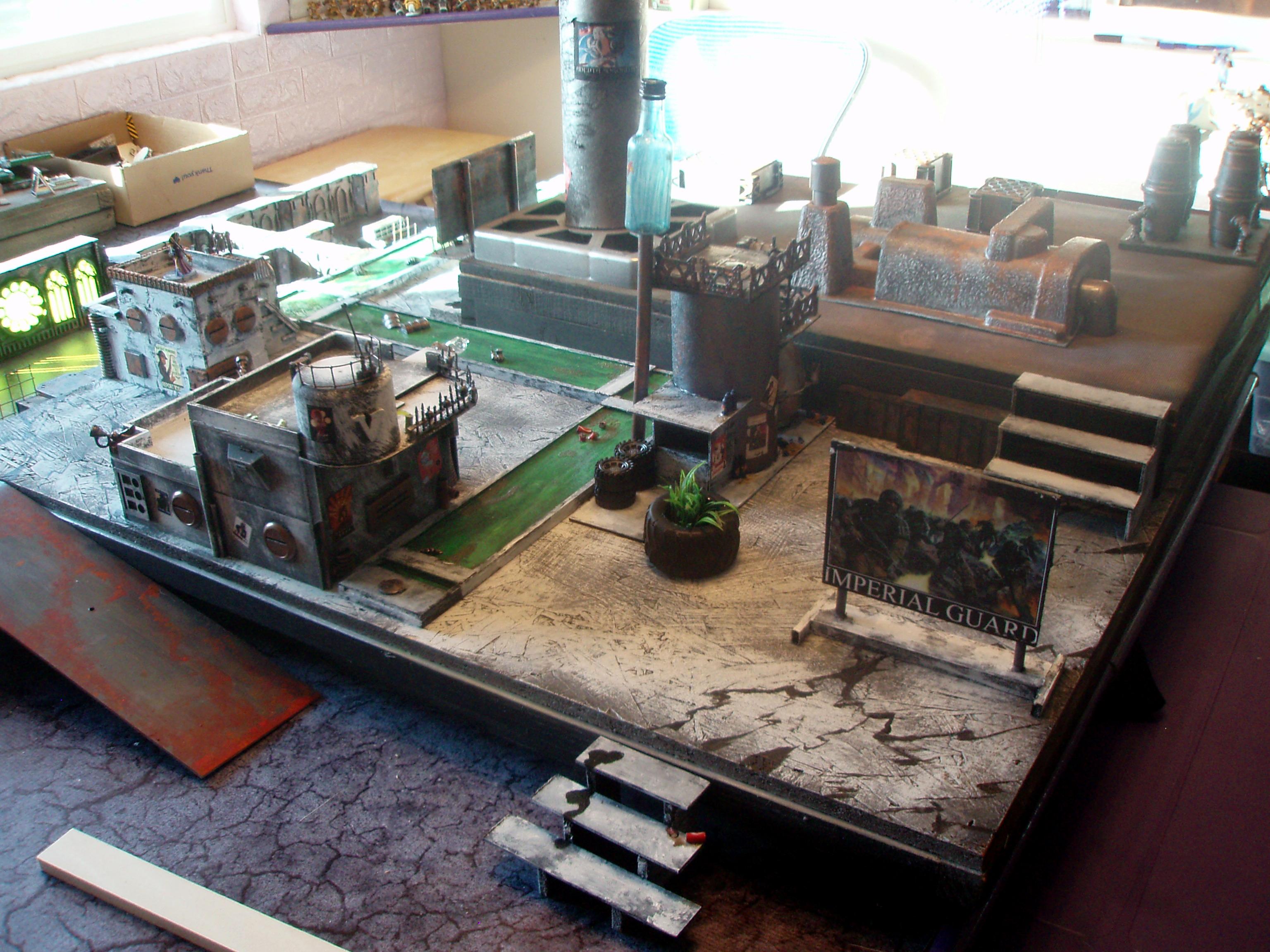 Buildings, Cyberpunk, Hive City, Scratch Build, Terrain