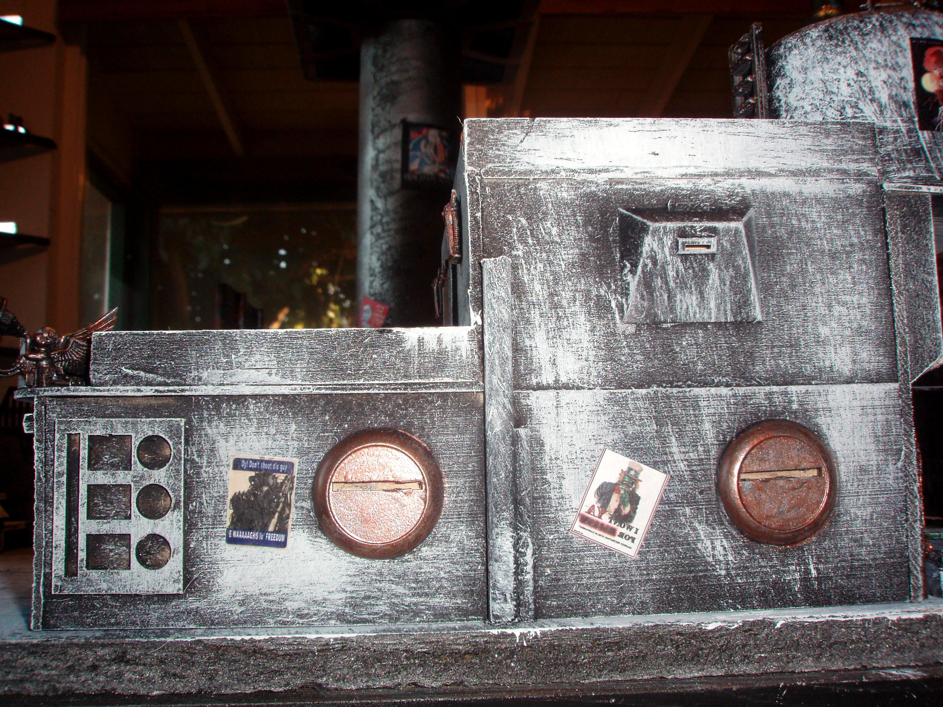 Buildings, Cyberpunk, Hive City, Scratch Build, Terrain