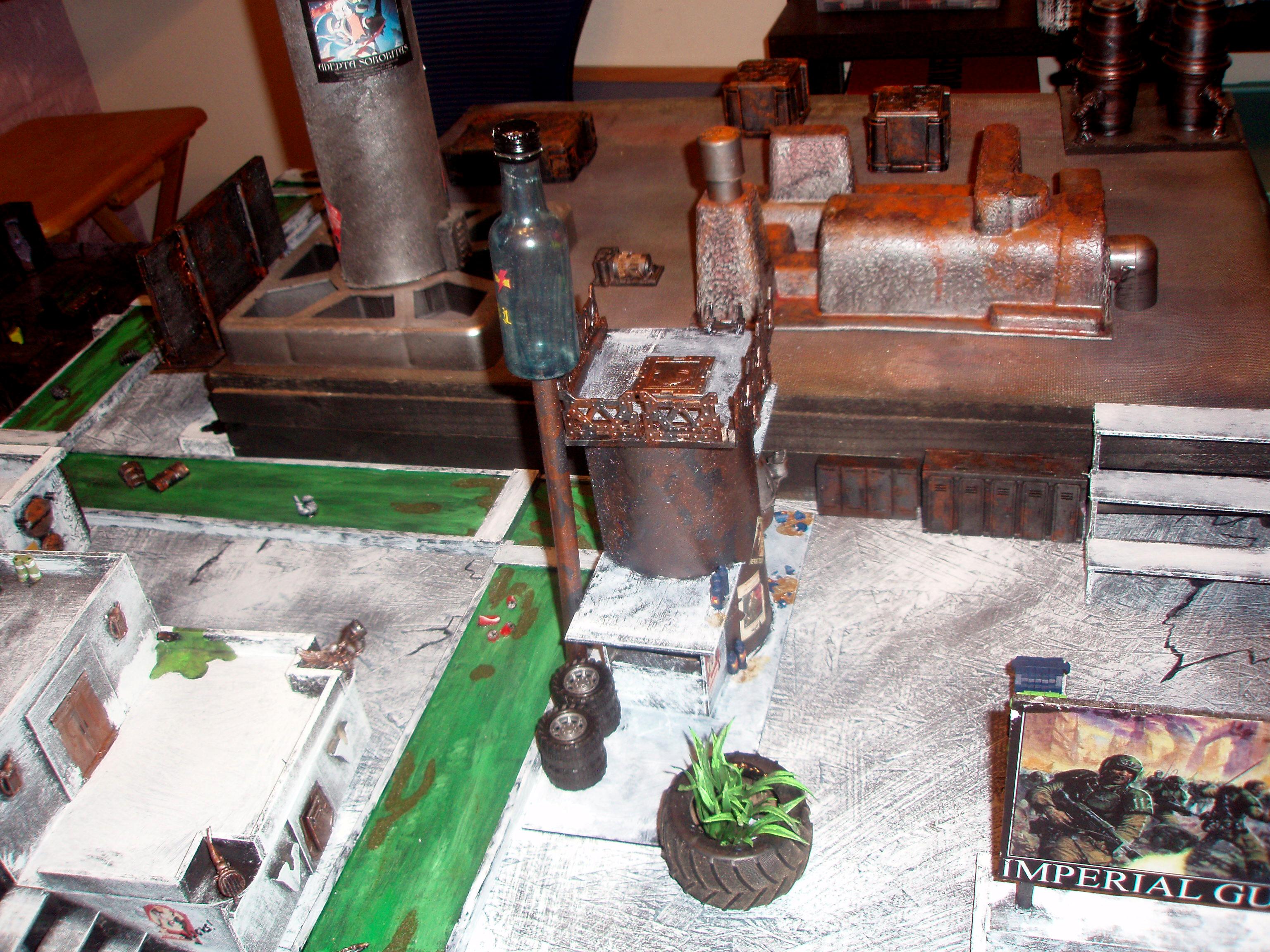 Buildings, Cyberpunk, Hive City, Scratch Build, Terrain