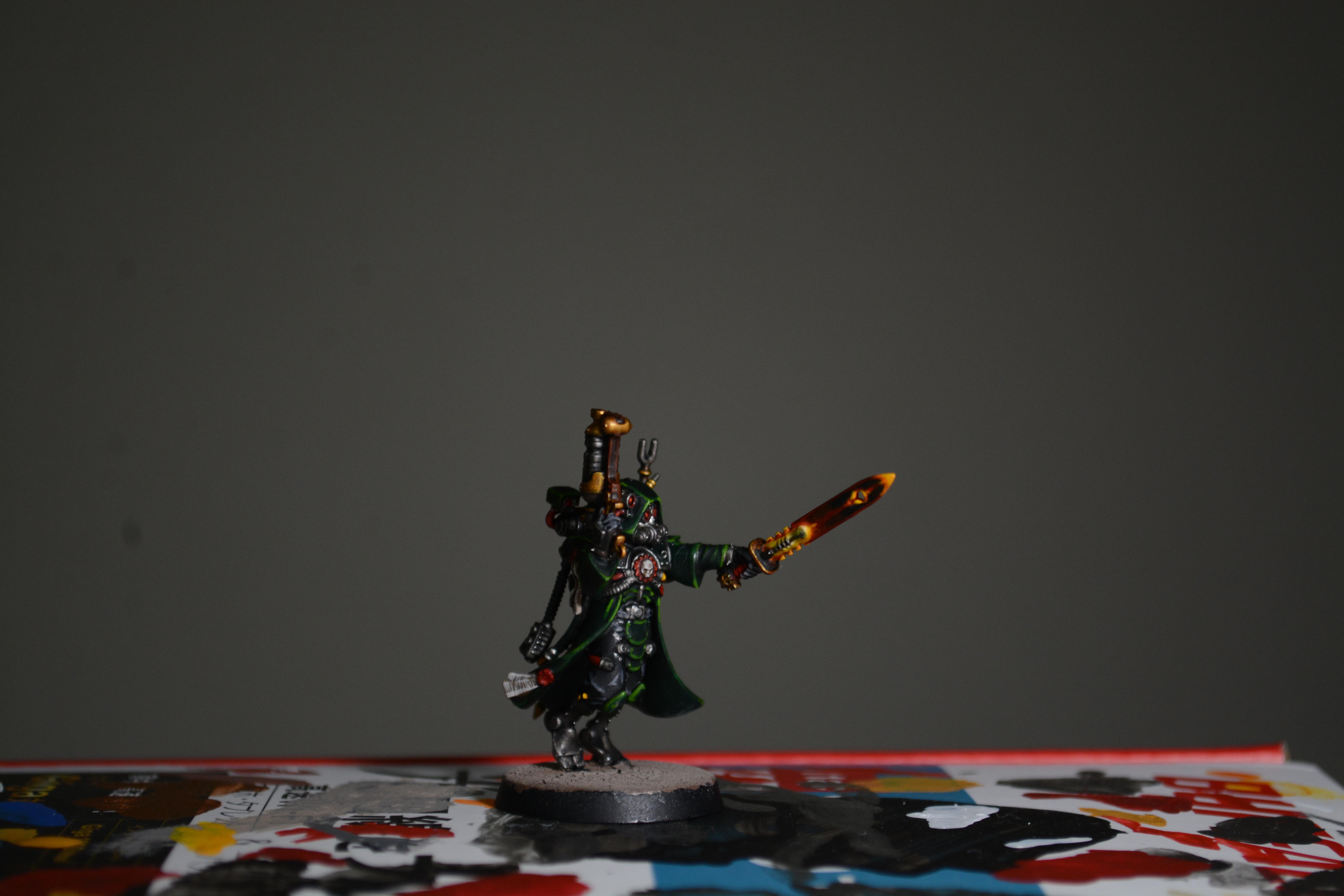 Adeptus Mechanicum, Admech, Alpha, Dark Angels, Glow, Green, Grimdark, Heat, Heat Glow, Imperial, Imperium, Kill Team, Power Sword, Power Weapon, Servitors, Skitarii, Warhammer 40,000