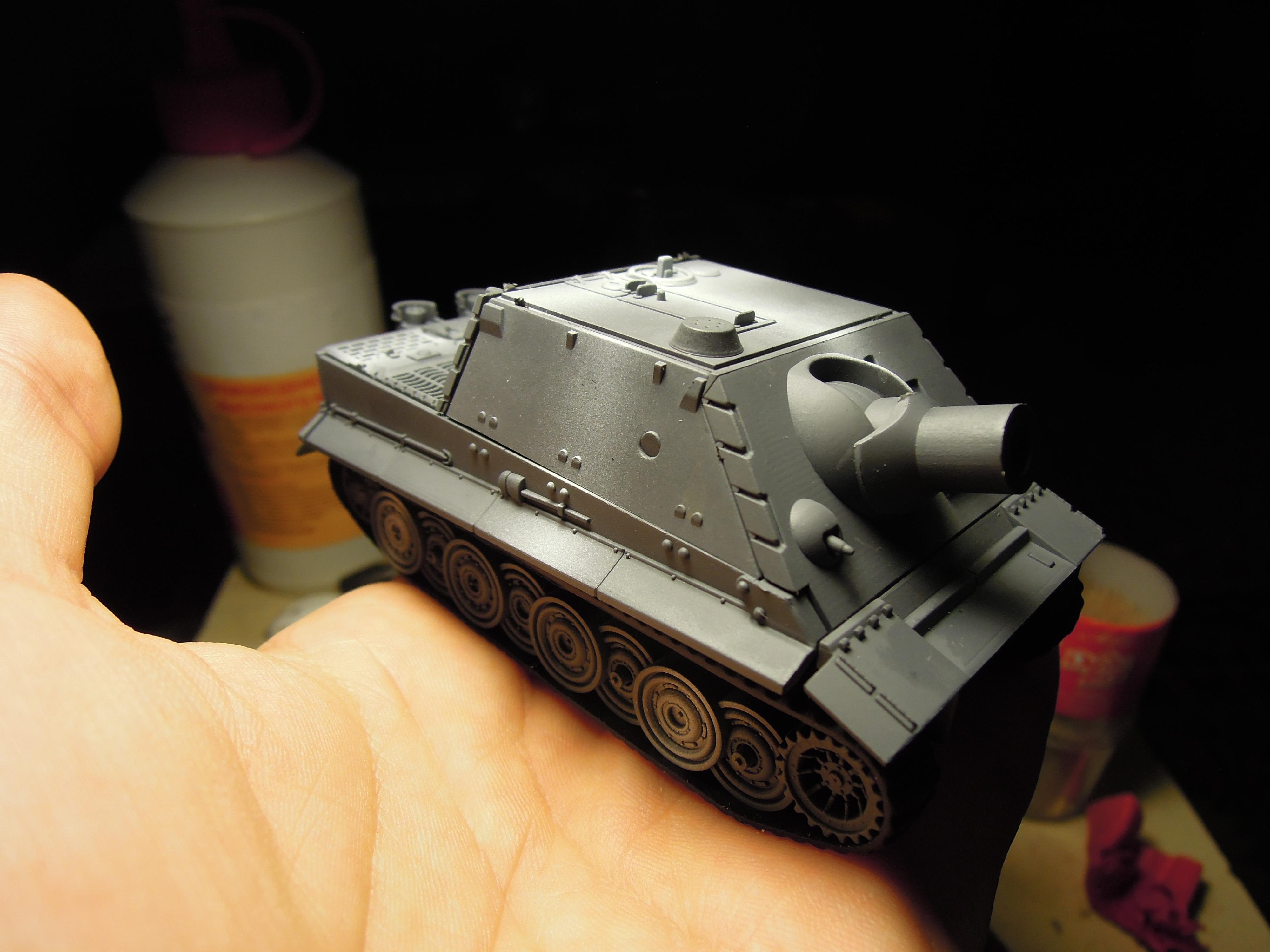 Armored Vehicle, Blood Pact, Chaos, Conversion, Heavy Support, Heresy, Sturmtiger, Tank, Warhammer 40,000, Work In Progress
